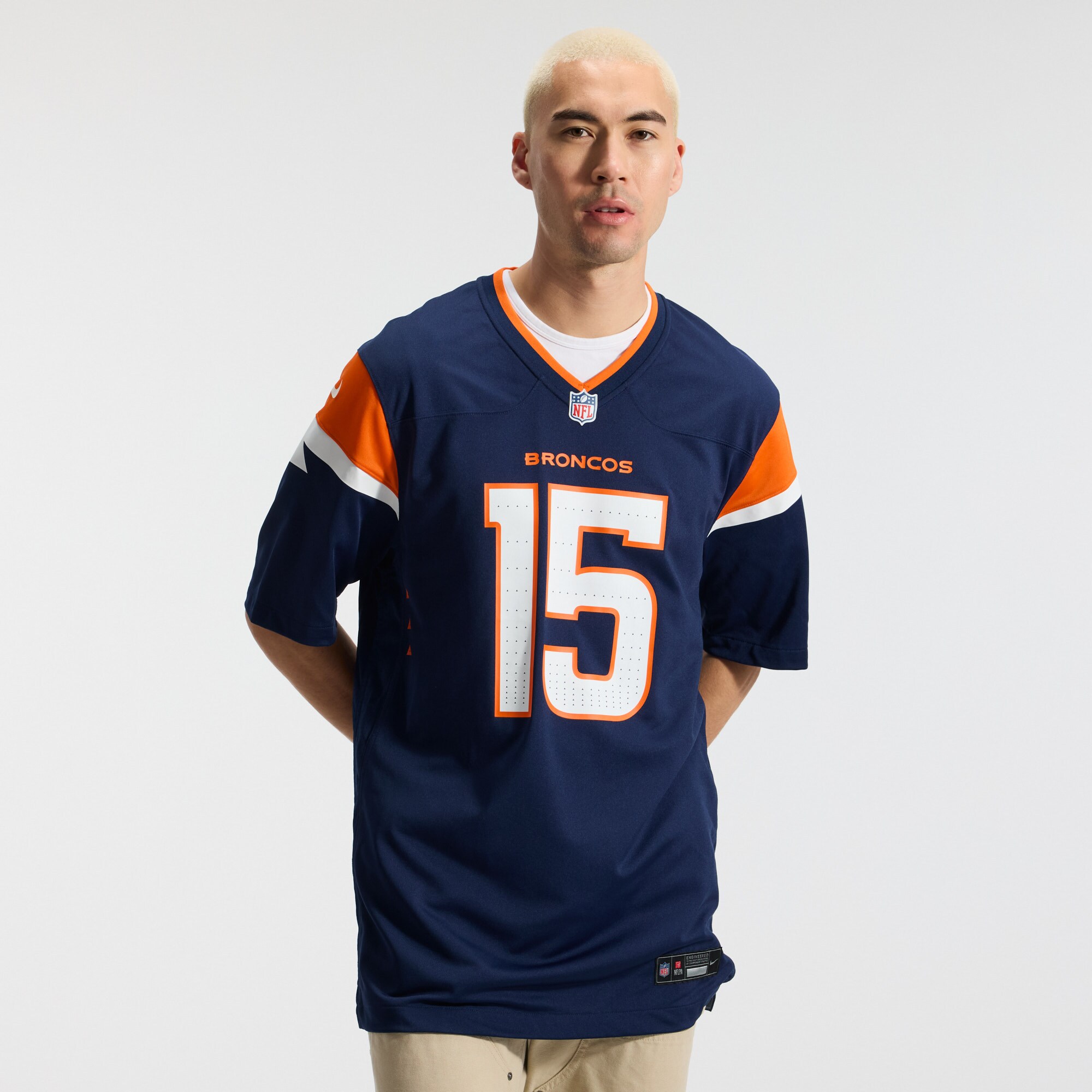 Nik Bonitto Denver Broncos Nike Alternate Game Jersey -  Navy
