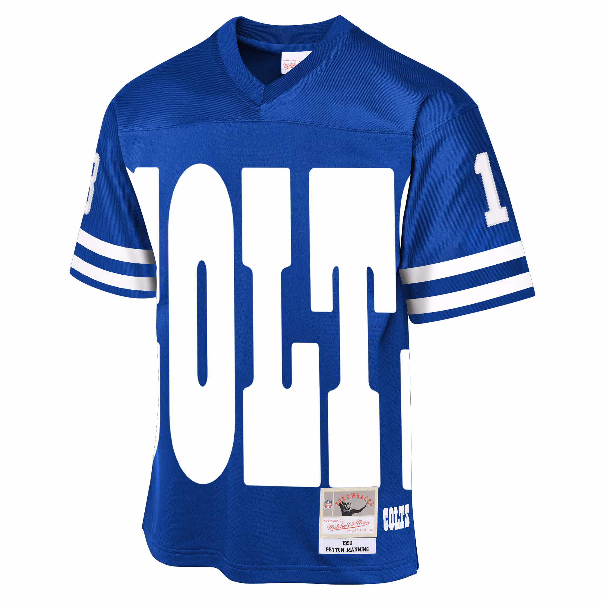 Peyton Manning Indianapolis Colts Mitchell & Ness Youth 1998 Throwback Fashion Jersey - Royal