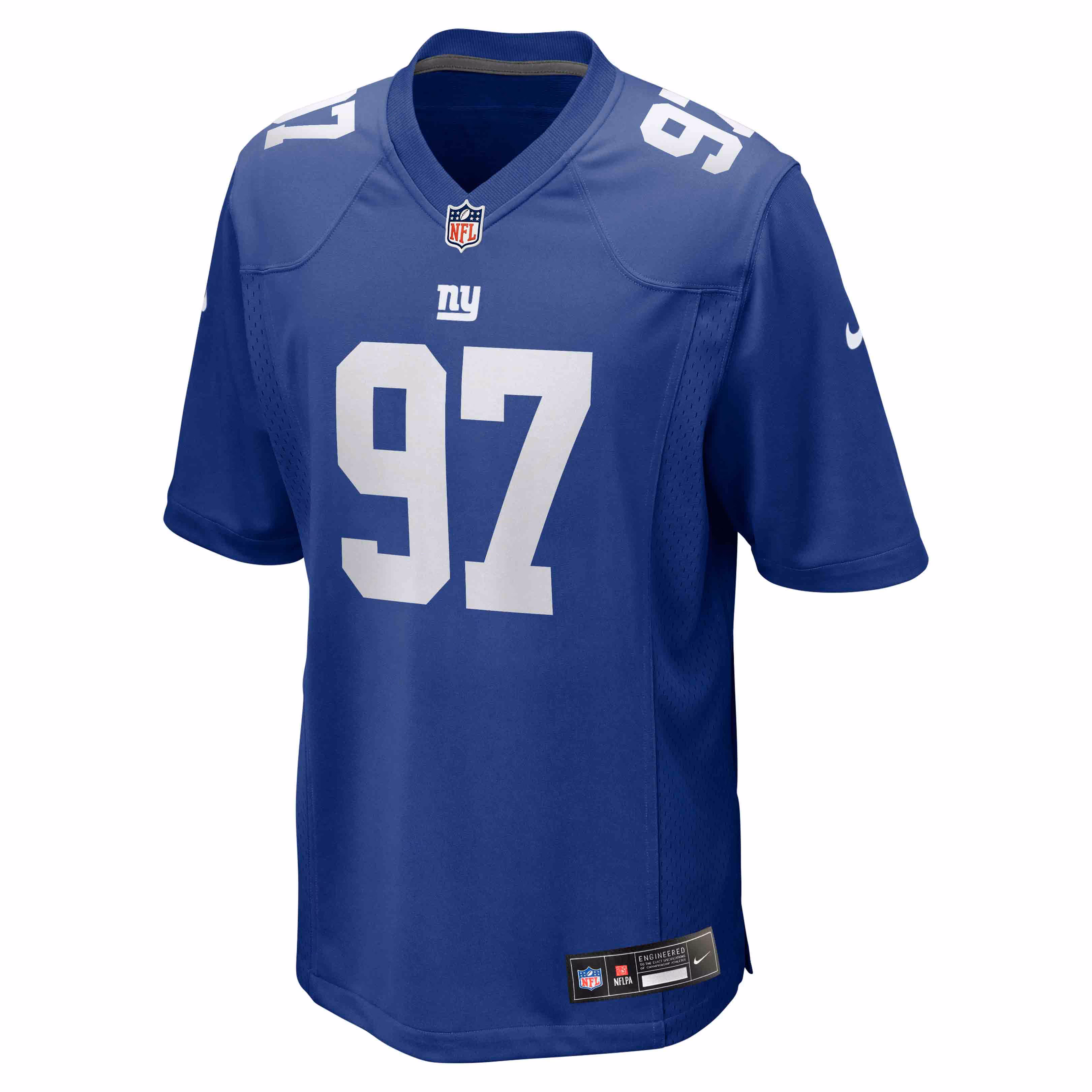 Dexter Lawrence II New York Giants Nike Team Game Player Jersey - Royal