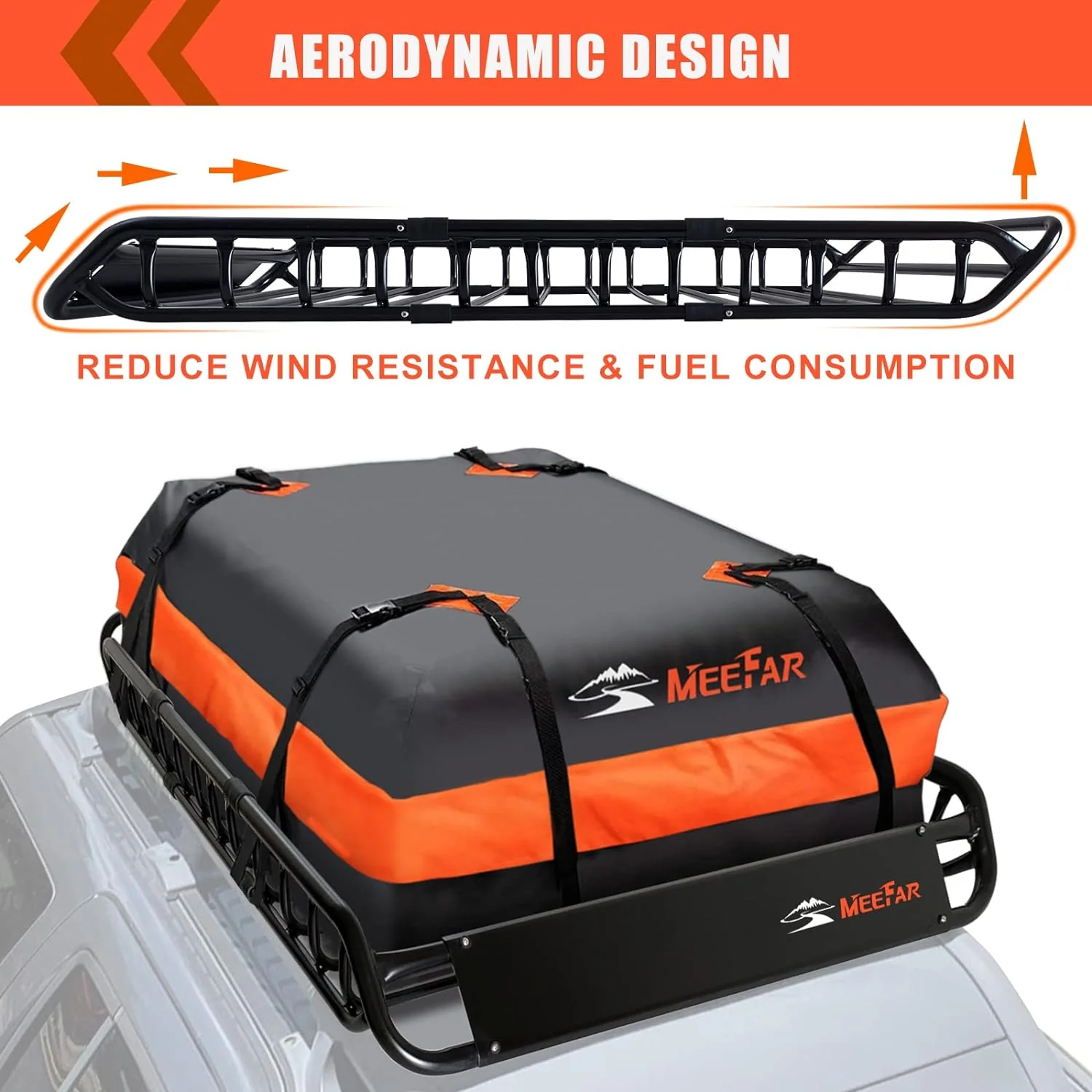 Folding hitch mounted cargo basket 60