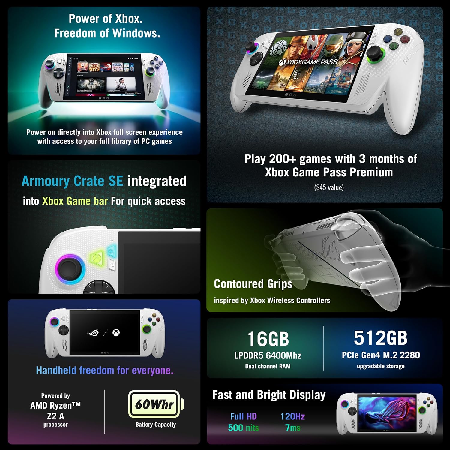 ASUS ROG Xbox Ally Gaming Handheld 7