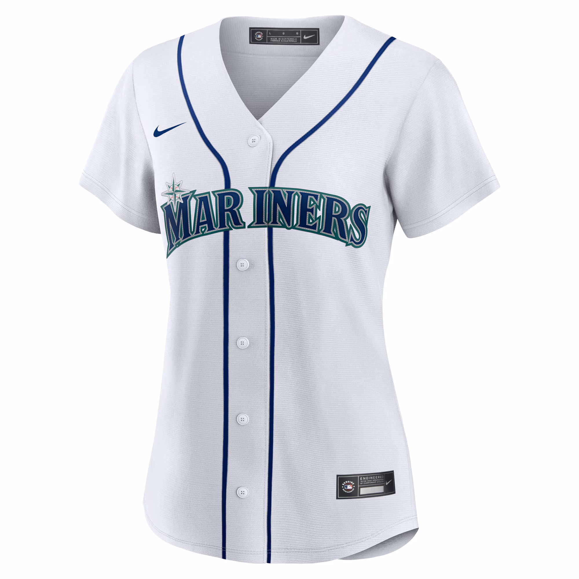 Bryan Woo Seattle Mariners Nike Women's Home Replica Jersey - White