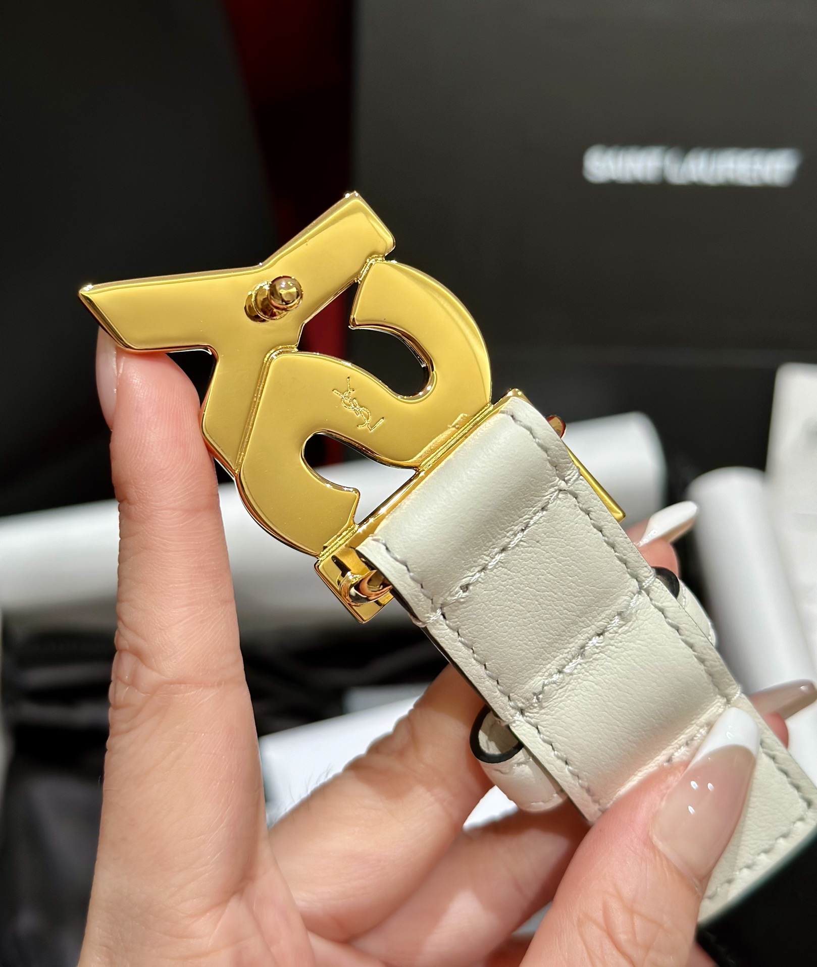 YSL belt-50