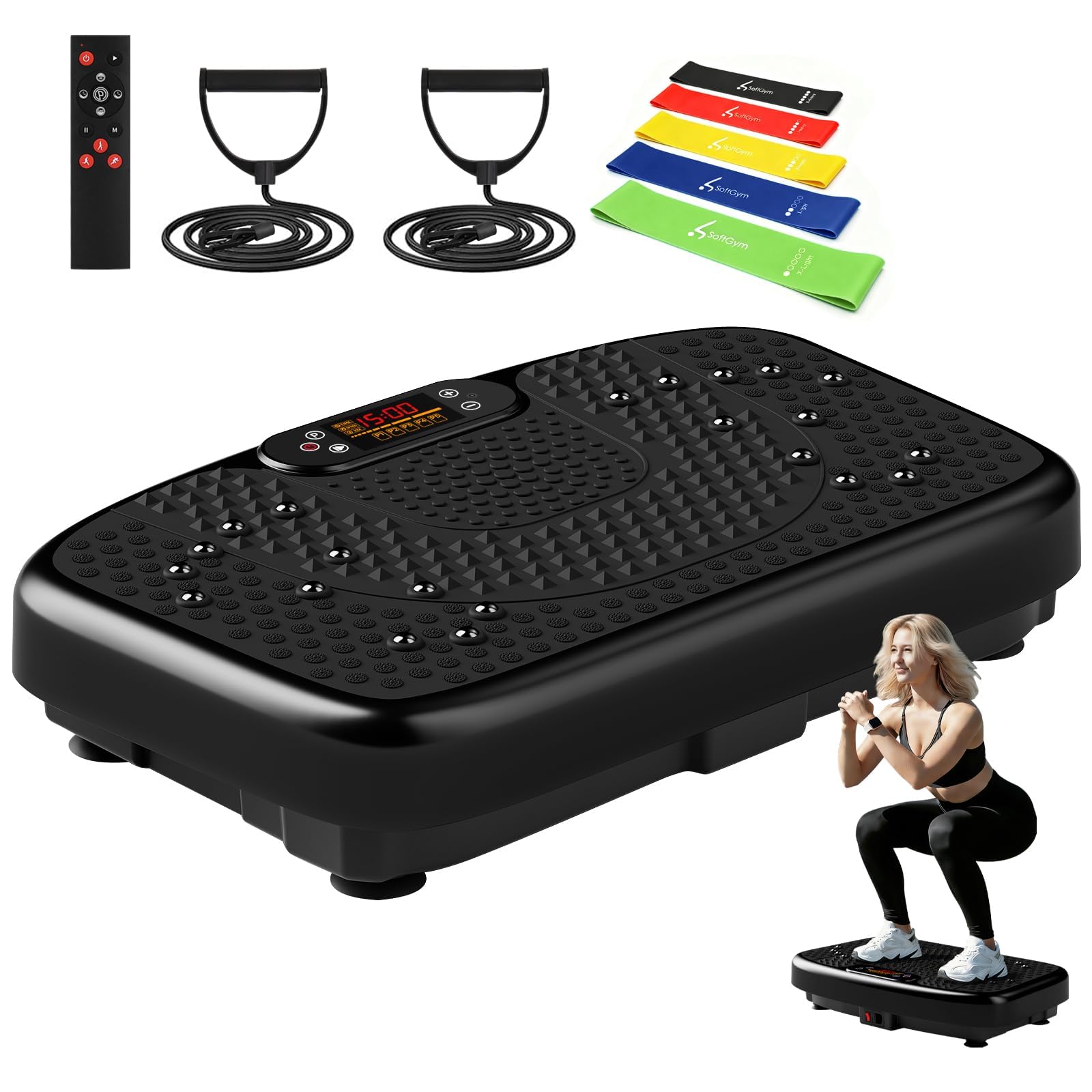 SOFTGYM Vibration Plate Exercise Machine for Weight Loss