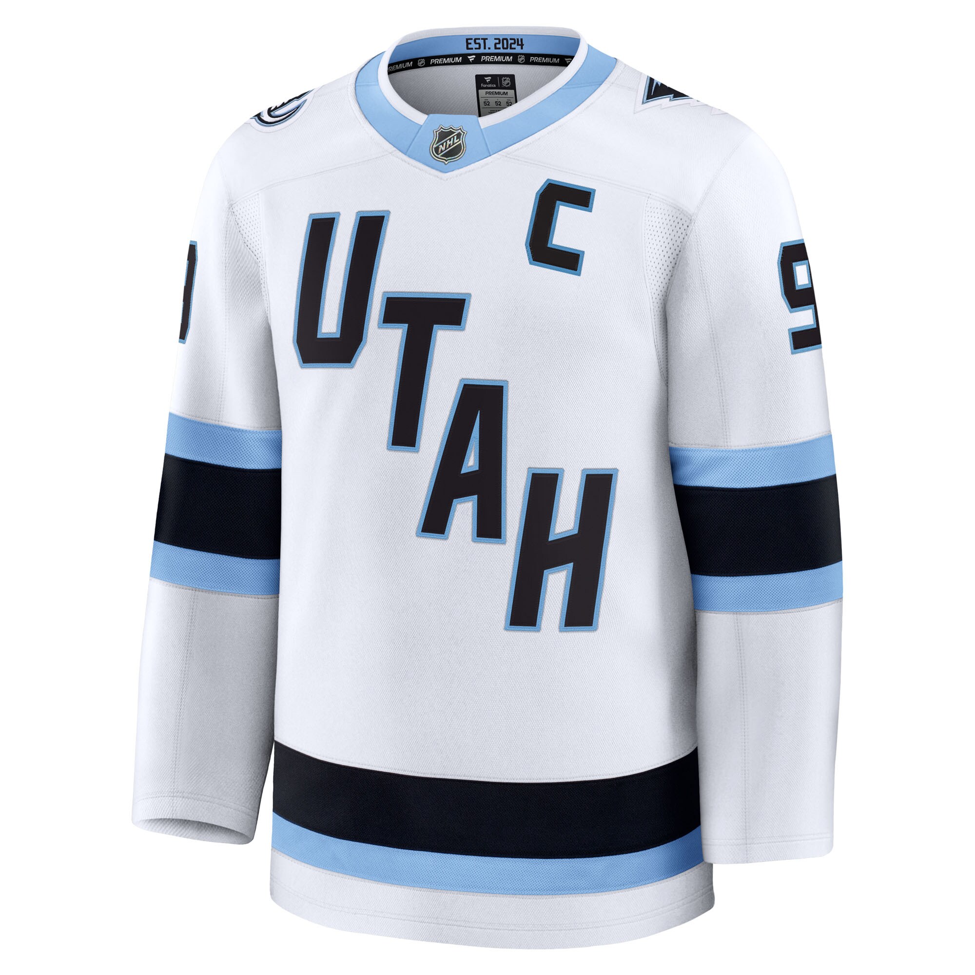 Clayton Keller Utah Mammoth Fanatics Away Premium Player Jersey - White