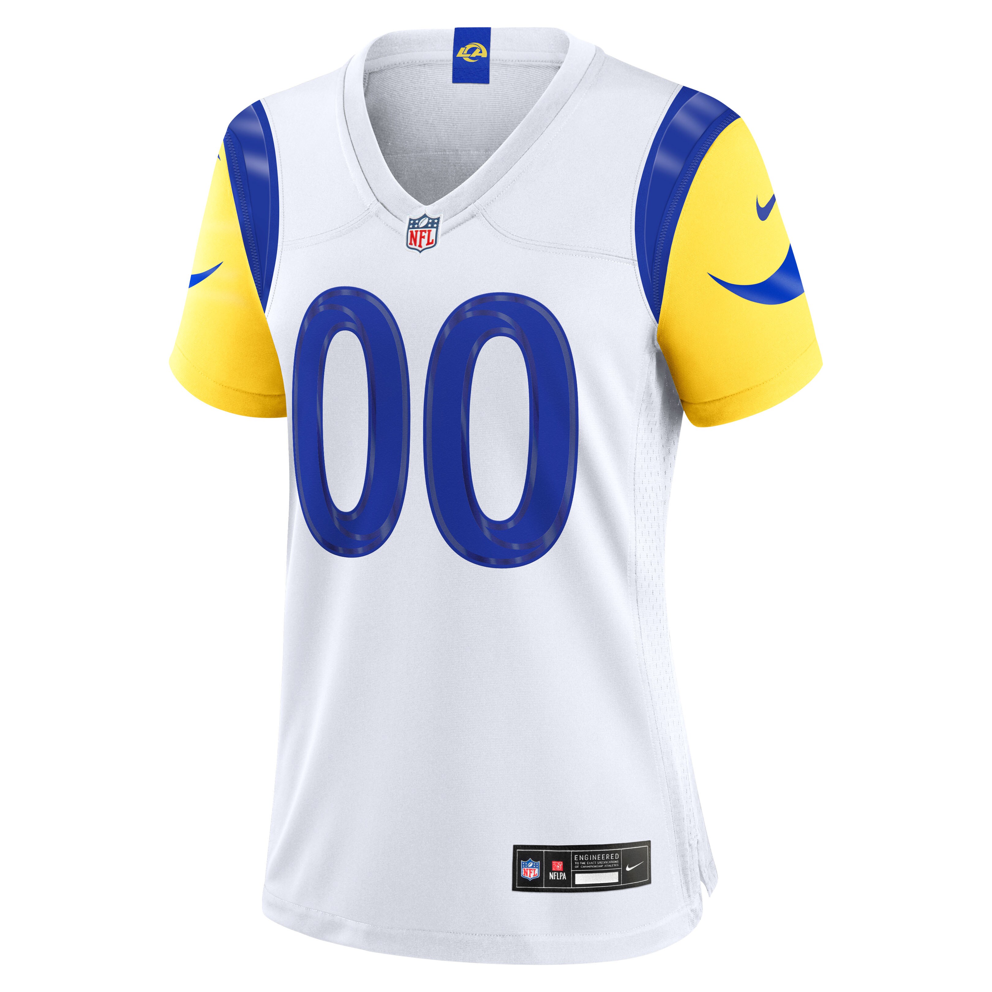 Los Angeles Rams Nike Women's Custom Game Jersey - White
