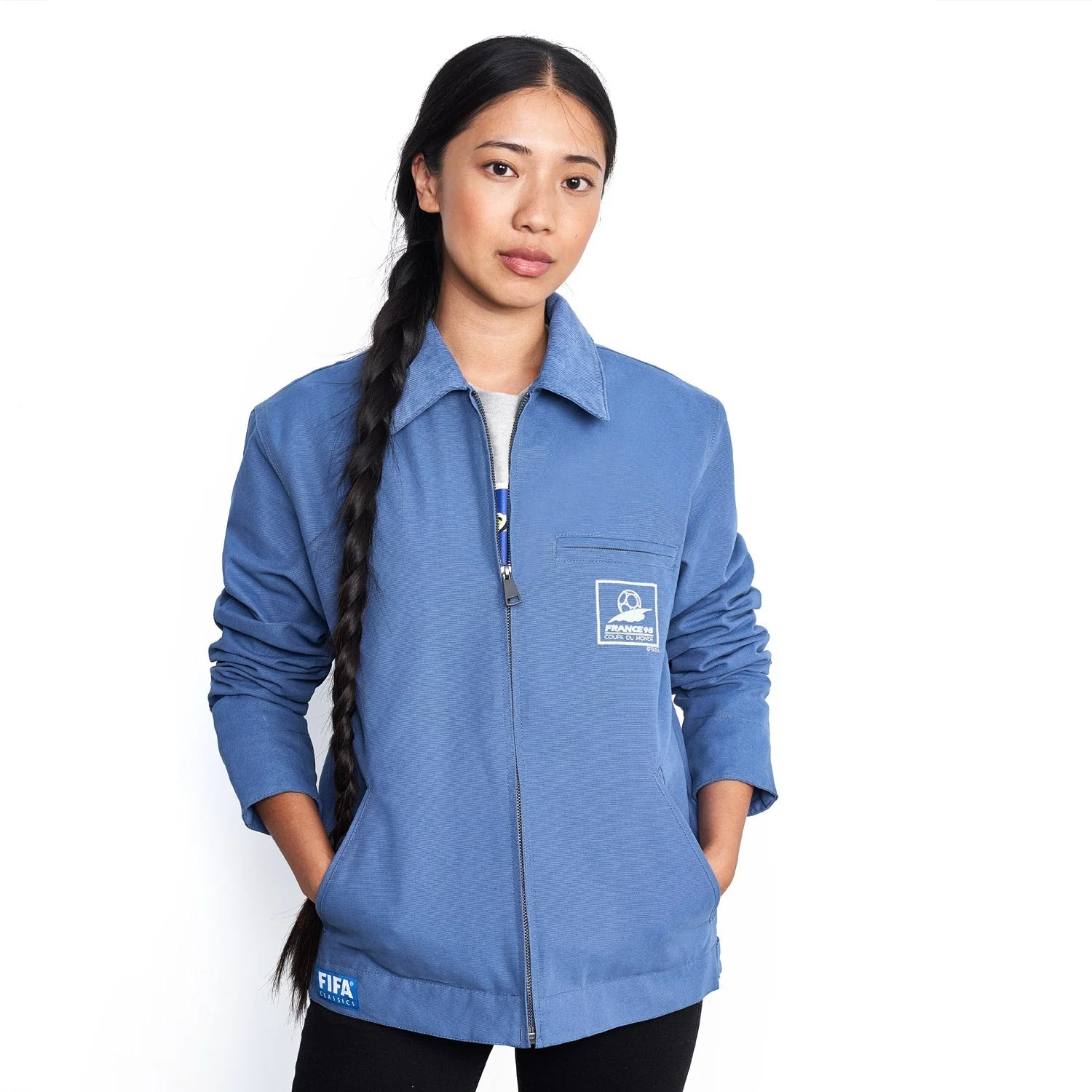 FIFA Classics France '98 Jacket Blue - Men's