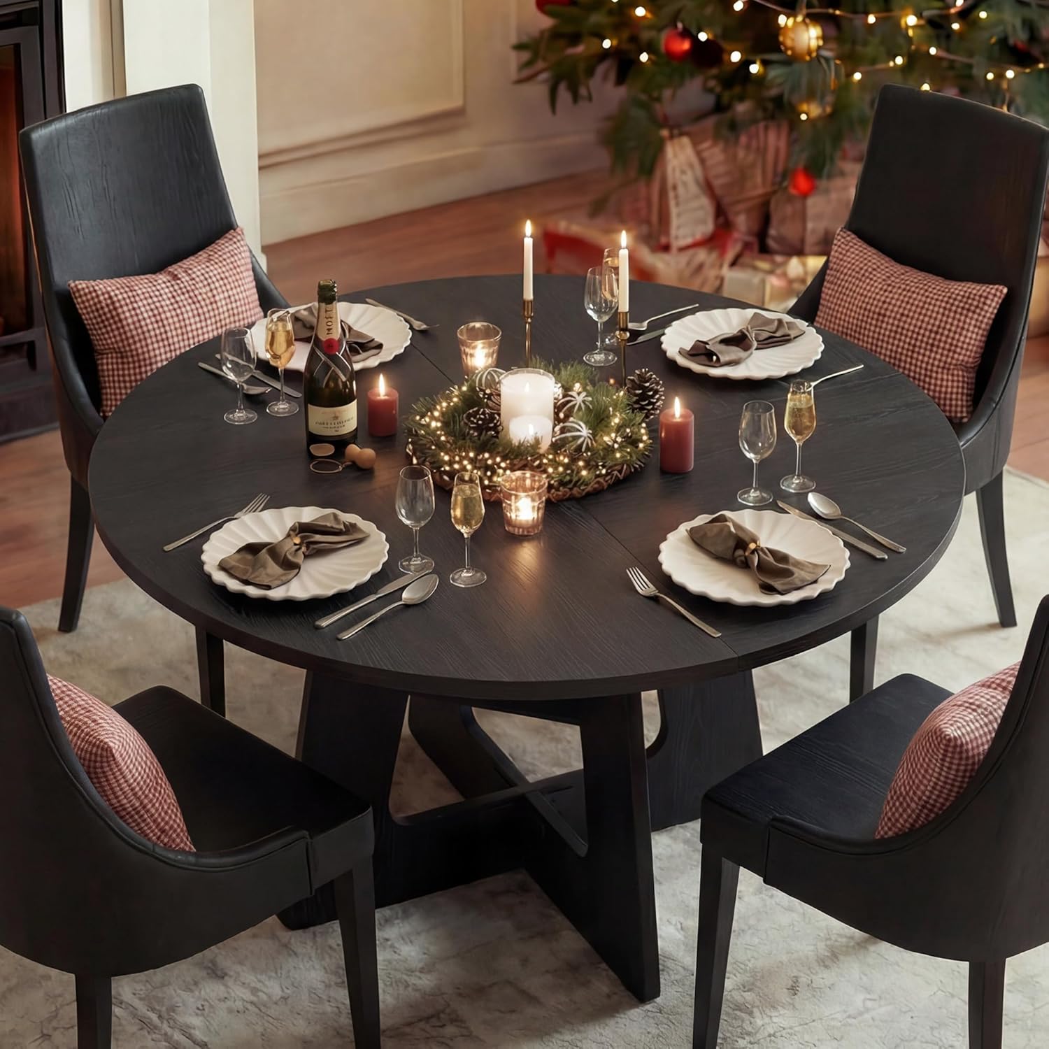 Round Dining Table for 4-6, 47