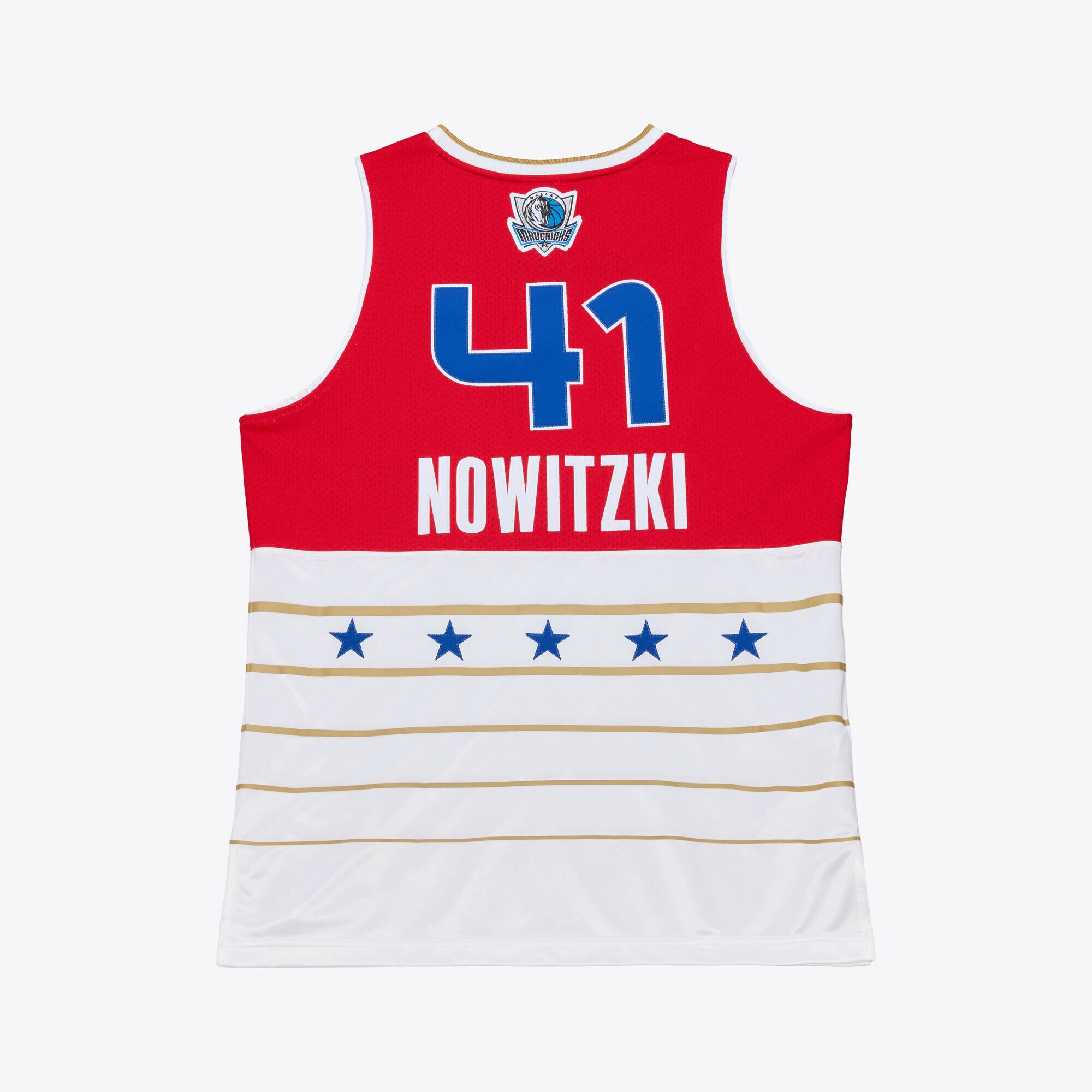Dirk Nowitzki 2006 NBA All-Star Game Mitchell & Ness Authentic Jersey - Red/White