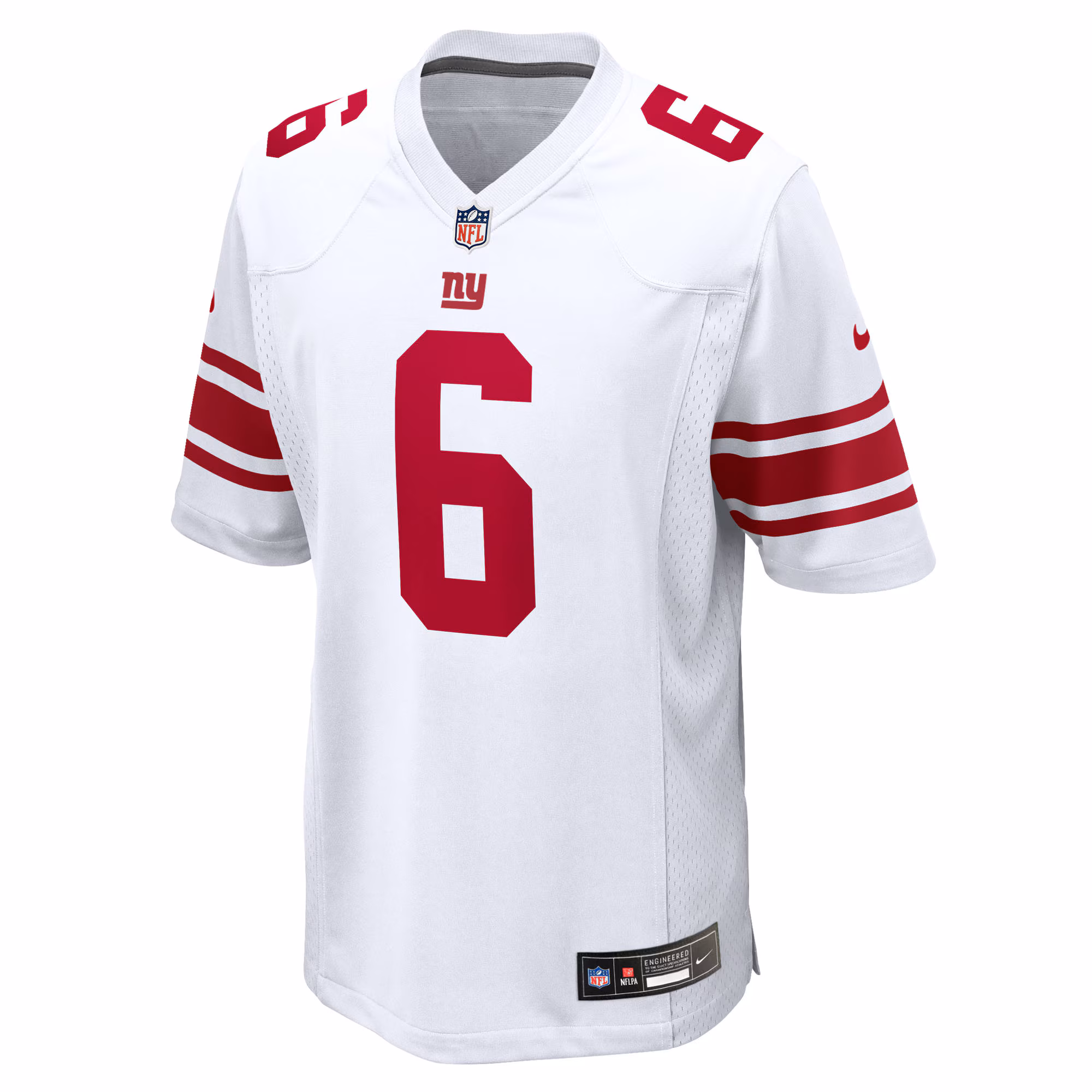 Jaxson Dart New York Giants Nike  Game Jersey - White