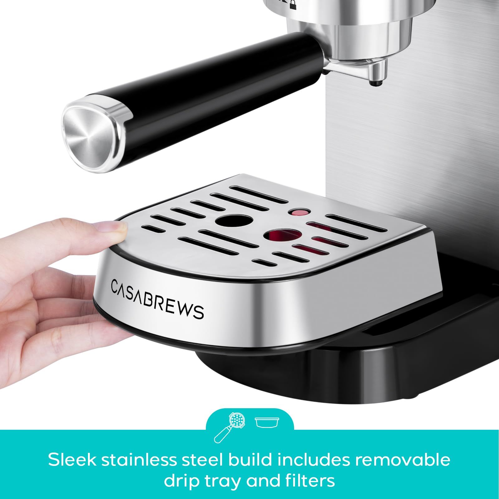 CASABREWS CM5418 Espresso Machine 20 Bar with Steam Frother
