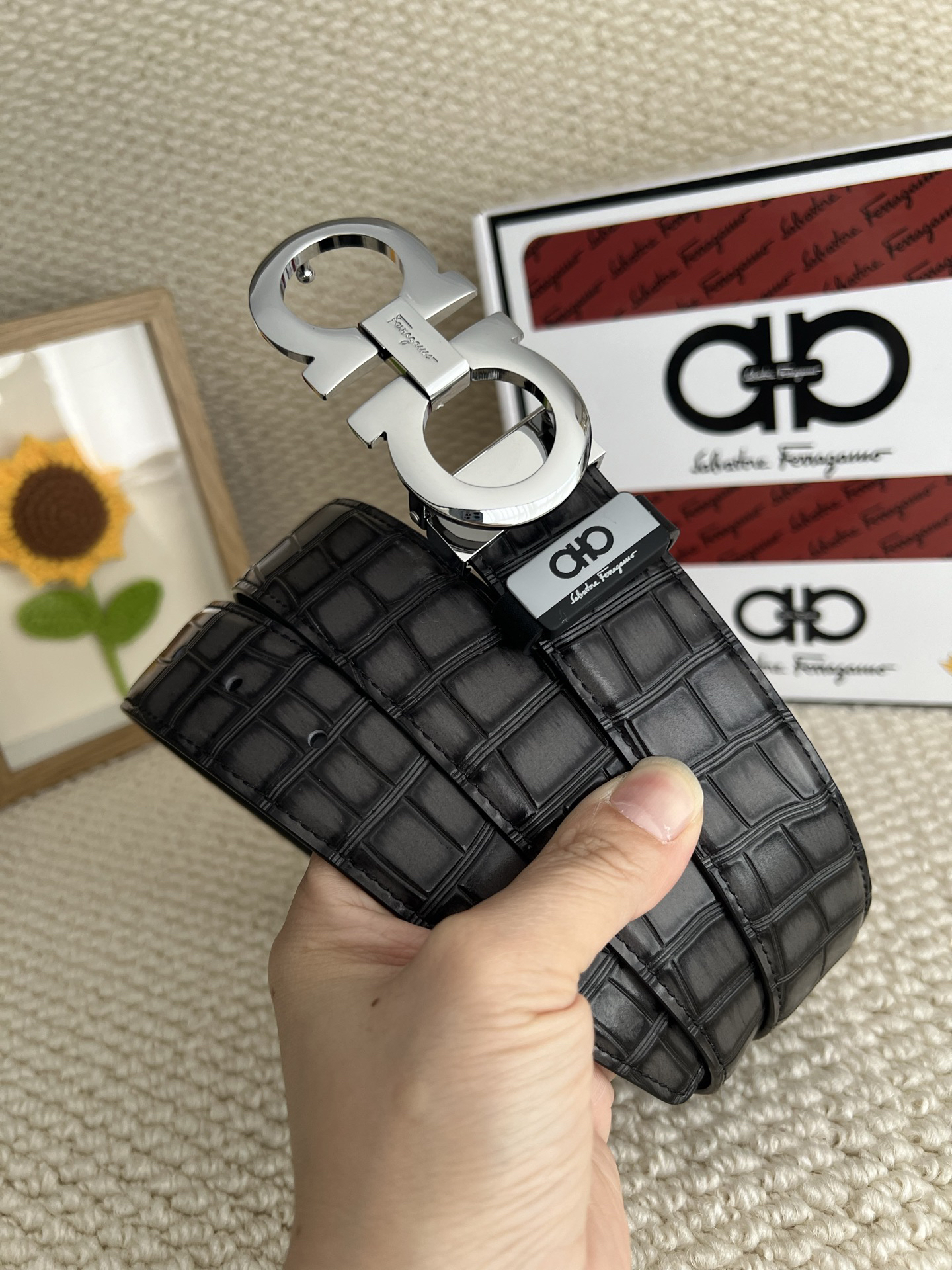 Ferragamo belt-86