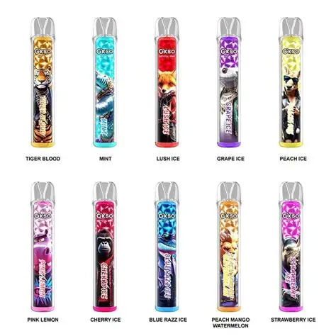 OKSO Crystal Bar 800 Disposable E-cigarettes Puffs 800 Vape Box Handy Vape