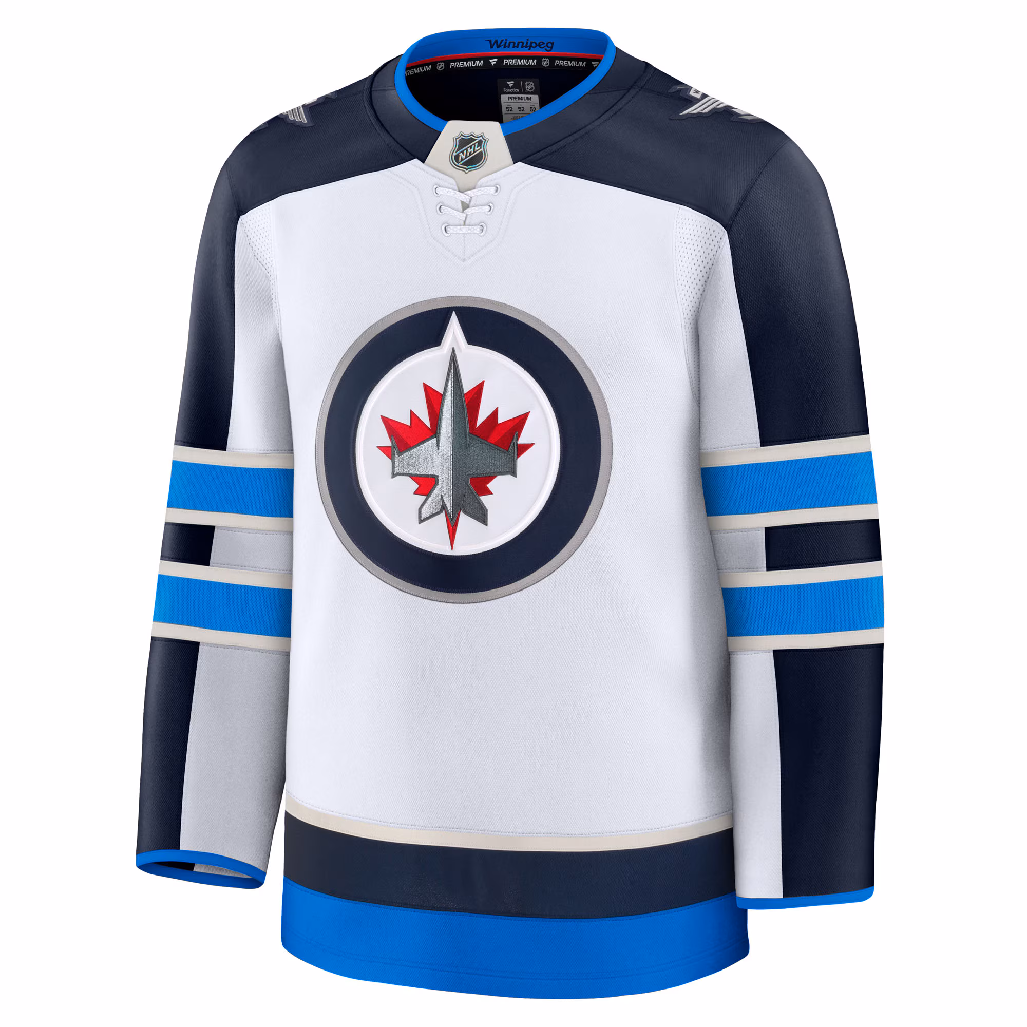 Winnipeg Jets Fanatics Away Premium Jersey - White