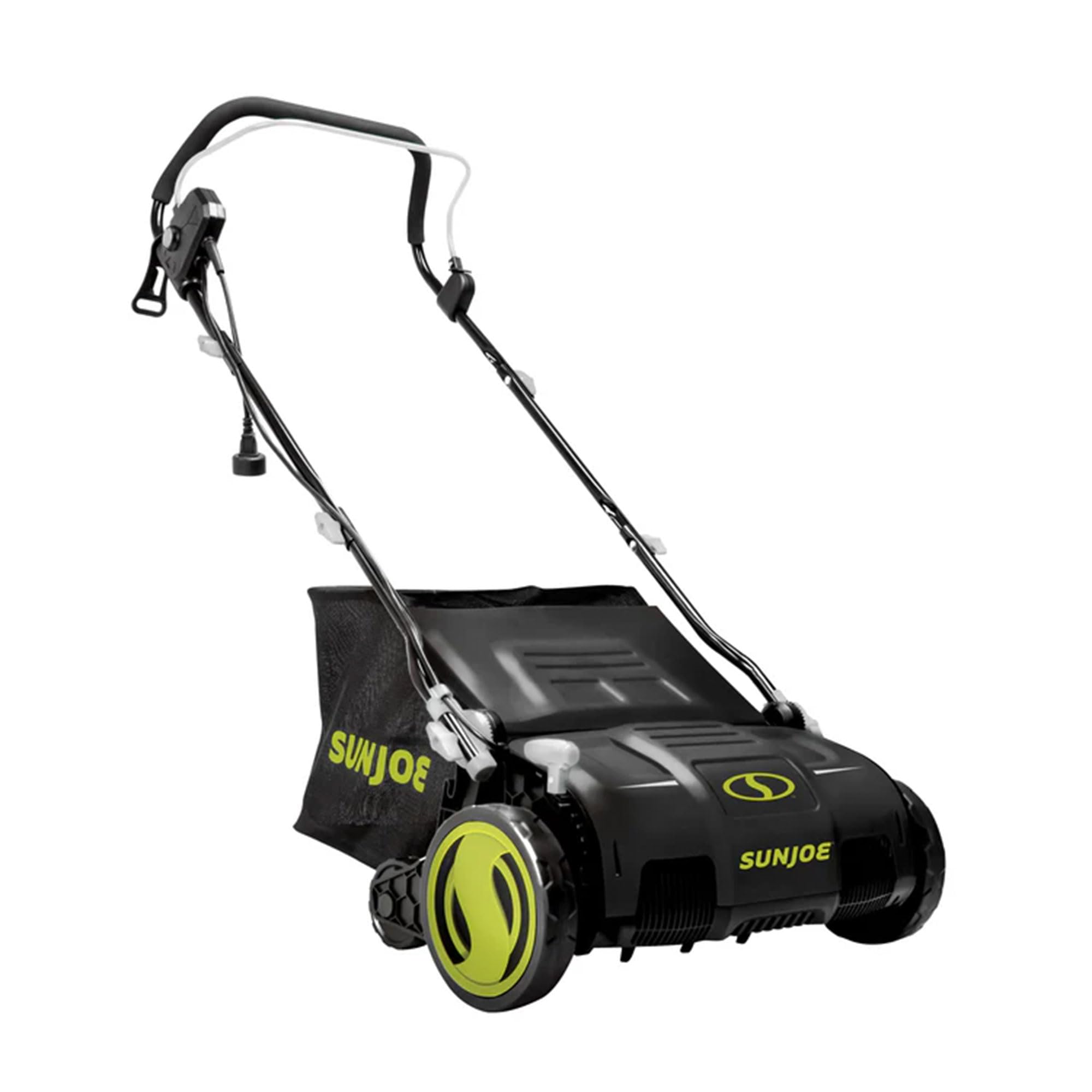 SUN JOE 15-Inch Electric Lawn Dethatcher with Scarifier Blade