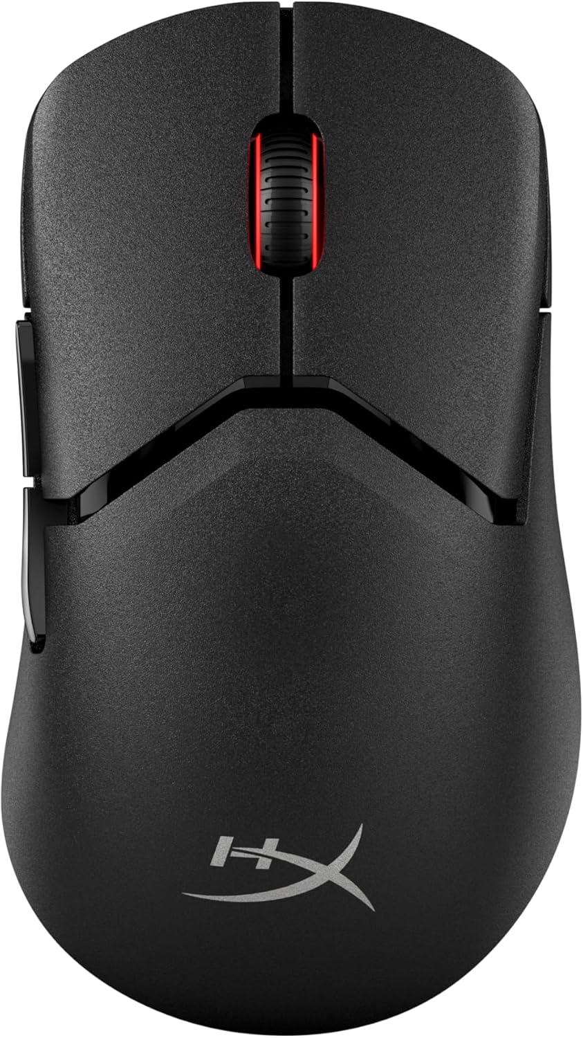 HyperX Pulsefire Saga Pro – Wireless Gaming Mouse for PC, Modular Design, Interchangeable Parts, 4k Polling, 72g Lightweight Frame, Wireless, Instant Pair, Black