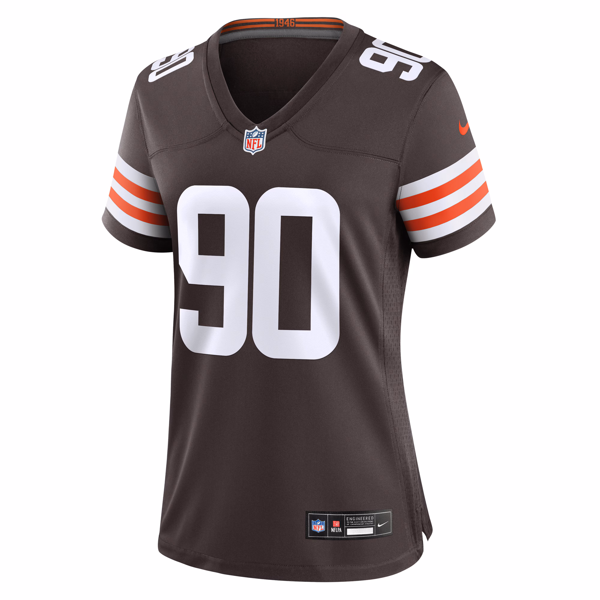 Maurice Hurst II Cleveland Browns Nike Women's  Game Jersey -  Brown