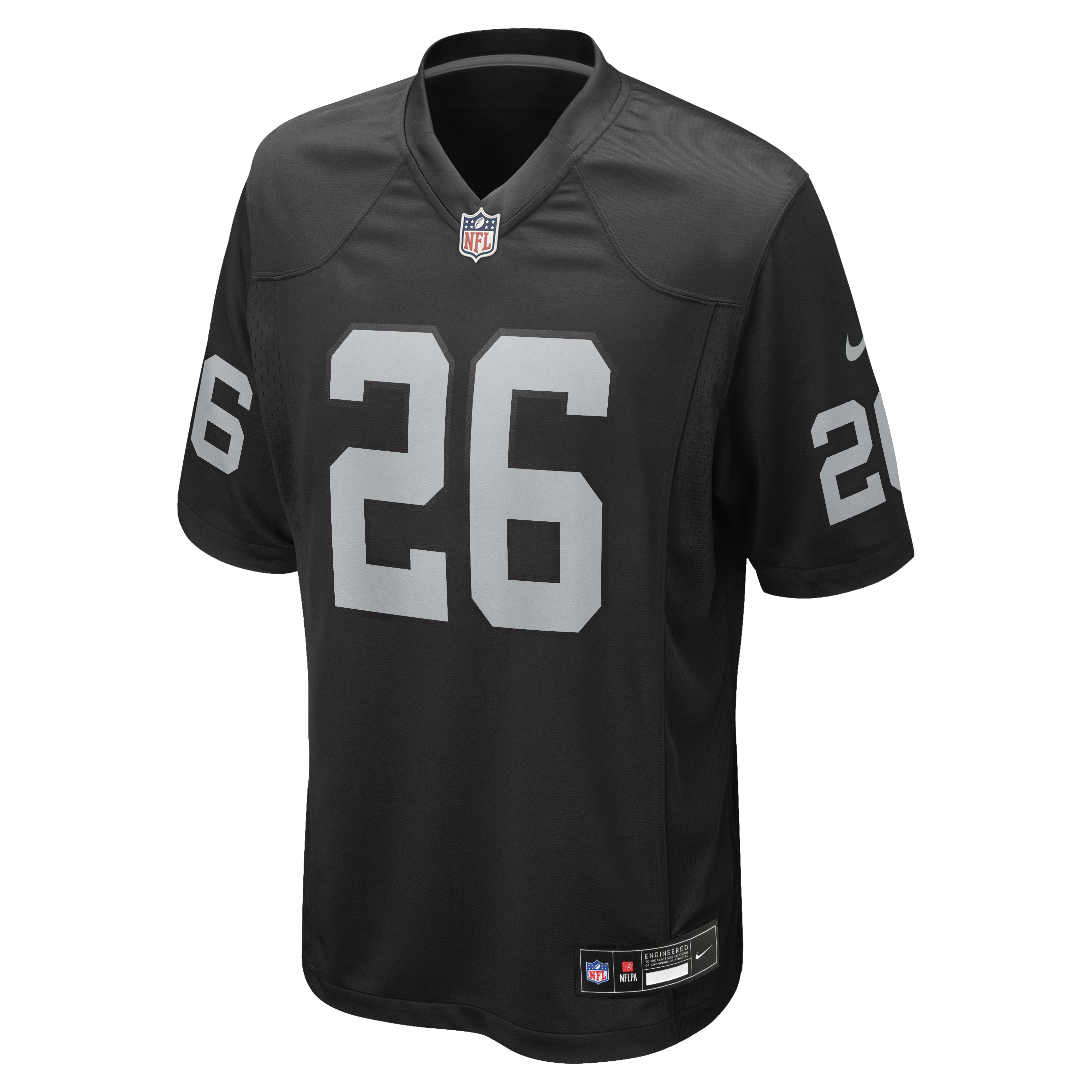 Darien Porter Las Vegas Raiders Nike Team Game Jersey -  Black