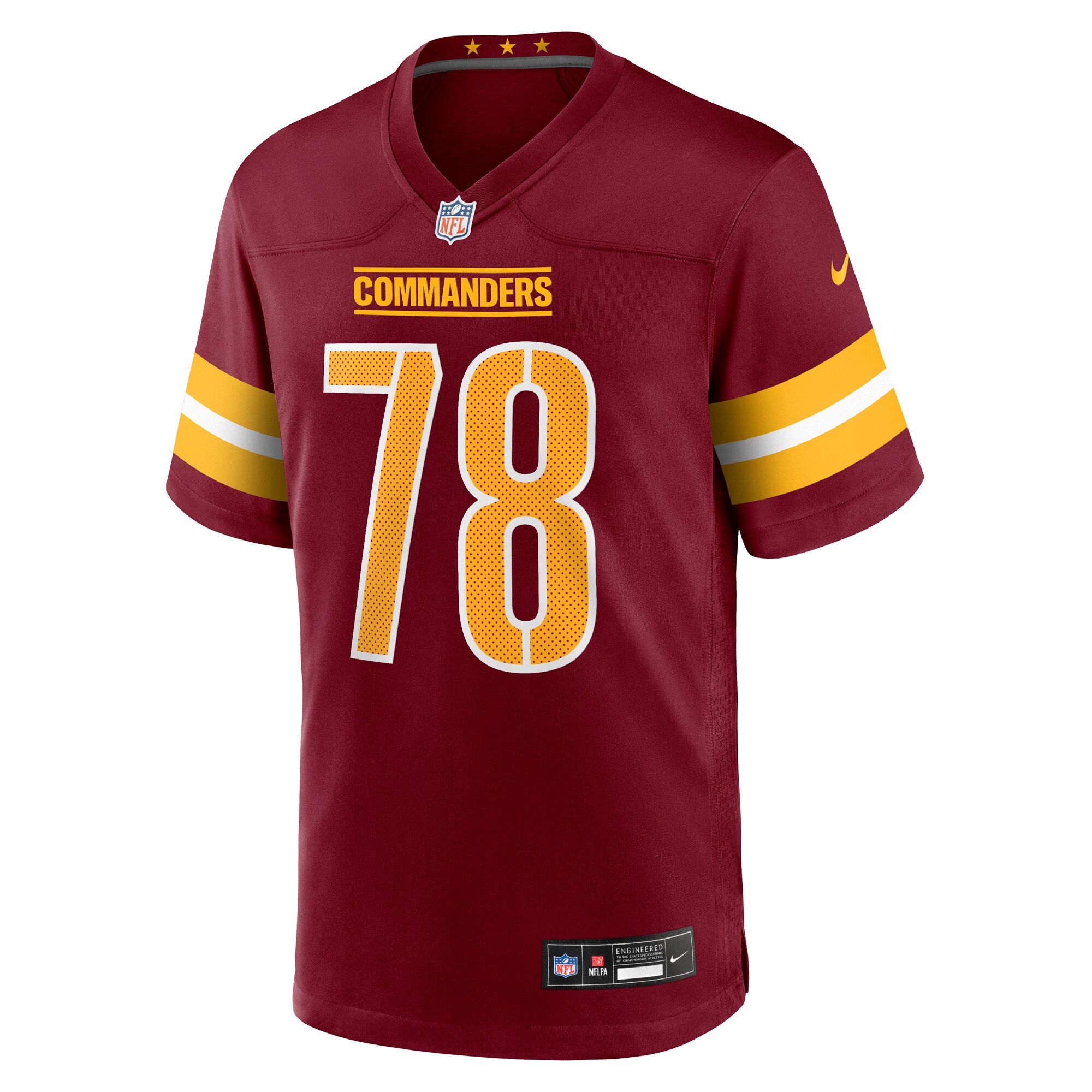 Laremy Tunsil Washington Commanders Nike Team Game Jersey -  Burgundy