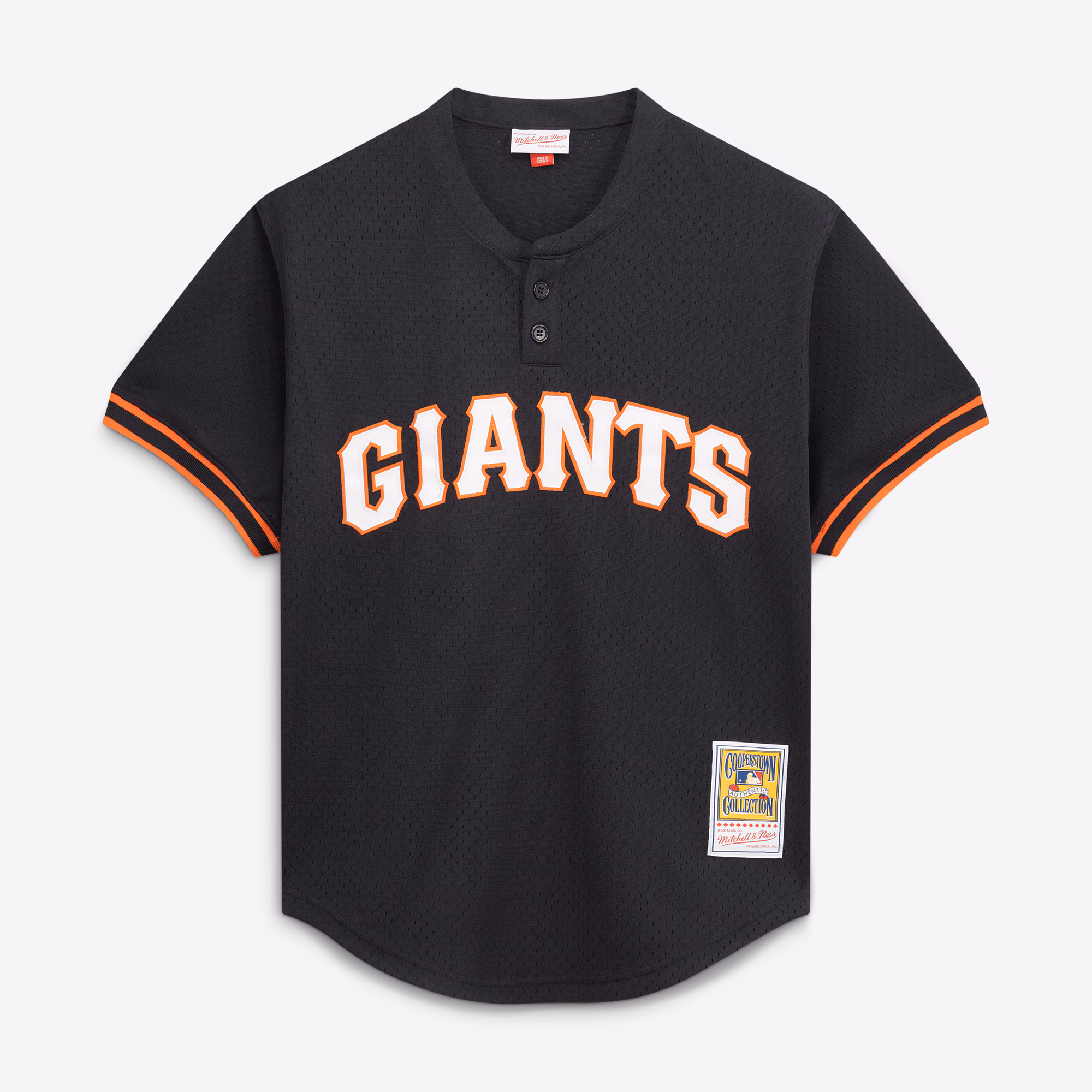 Matt Williams San Francisco Giants Mitchell & Ness Authentic Batting Practice Jersey - Black