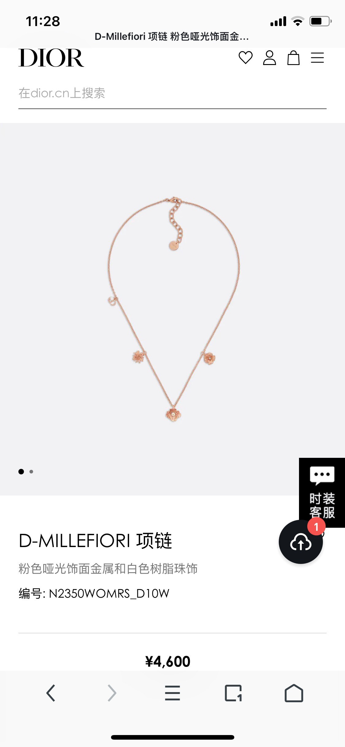 Dior necklace-71