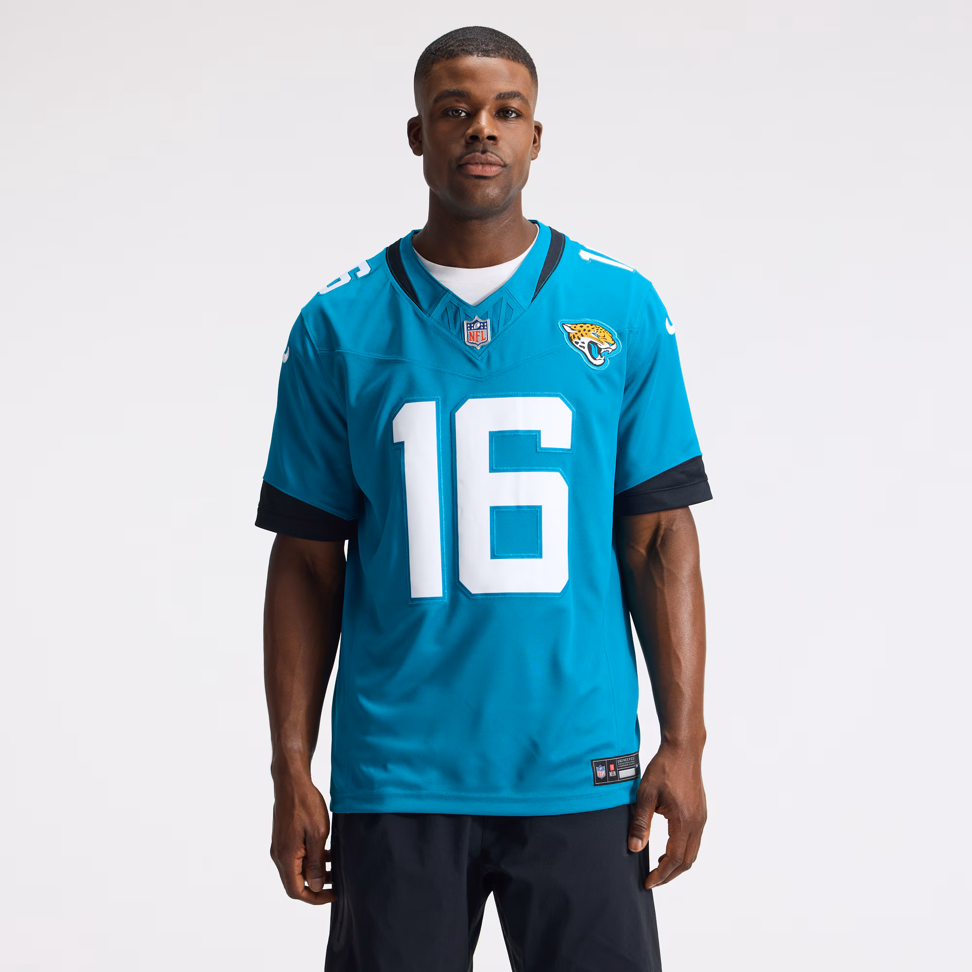 Trevor Lawrence Jacksonville Jaguars Nike Vapor F.U.S.E. Stitched Limited Jersey - Teal
