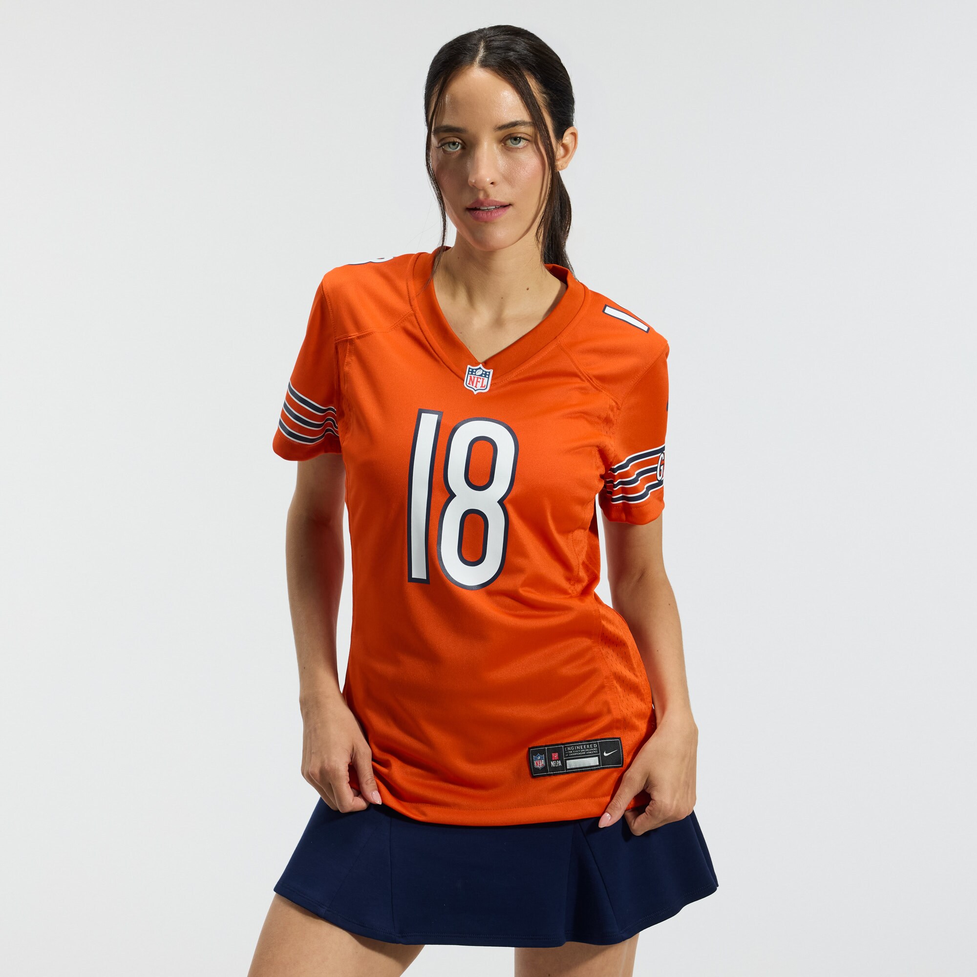 Caleb Williams Chicago Bears Nike Women's Alternate  Game Jersey - Orange