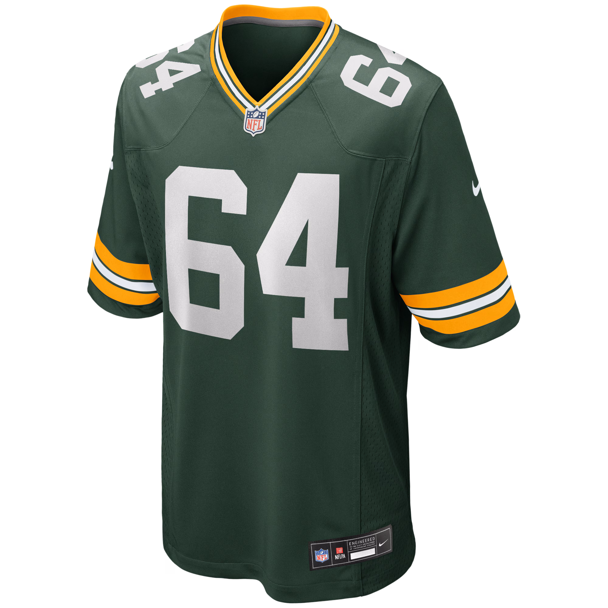 Jerry Kramer Green Bay Packers Nike Game Retired Player Jersey - Green