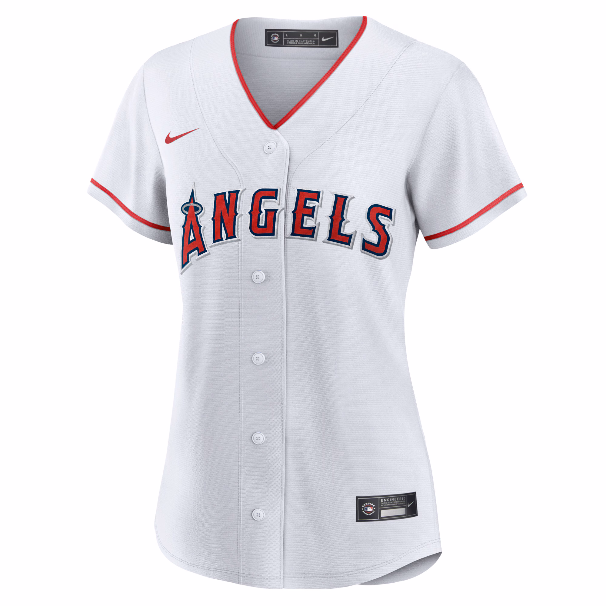 Mike Trout Los Angeles Angels Nike Women's Home Replica Player Jersey - White