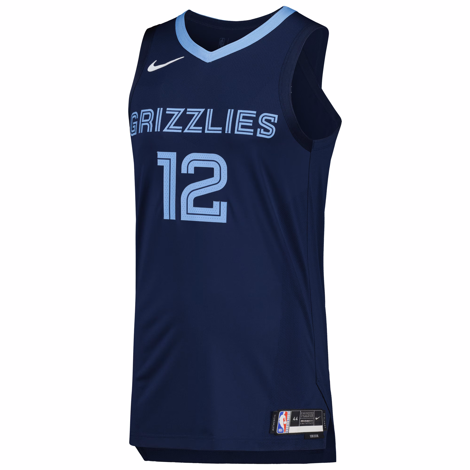 Ja Morant Memphis Grizzlies Nike Authentic Jersey - Icon Edition - Navy