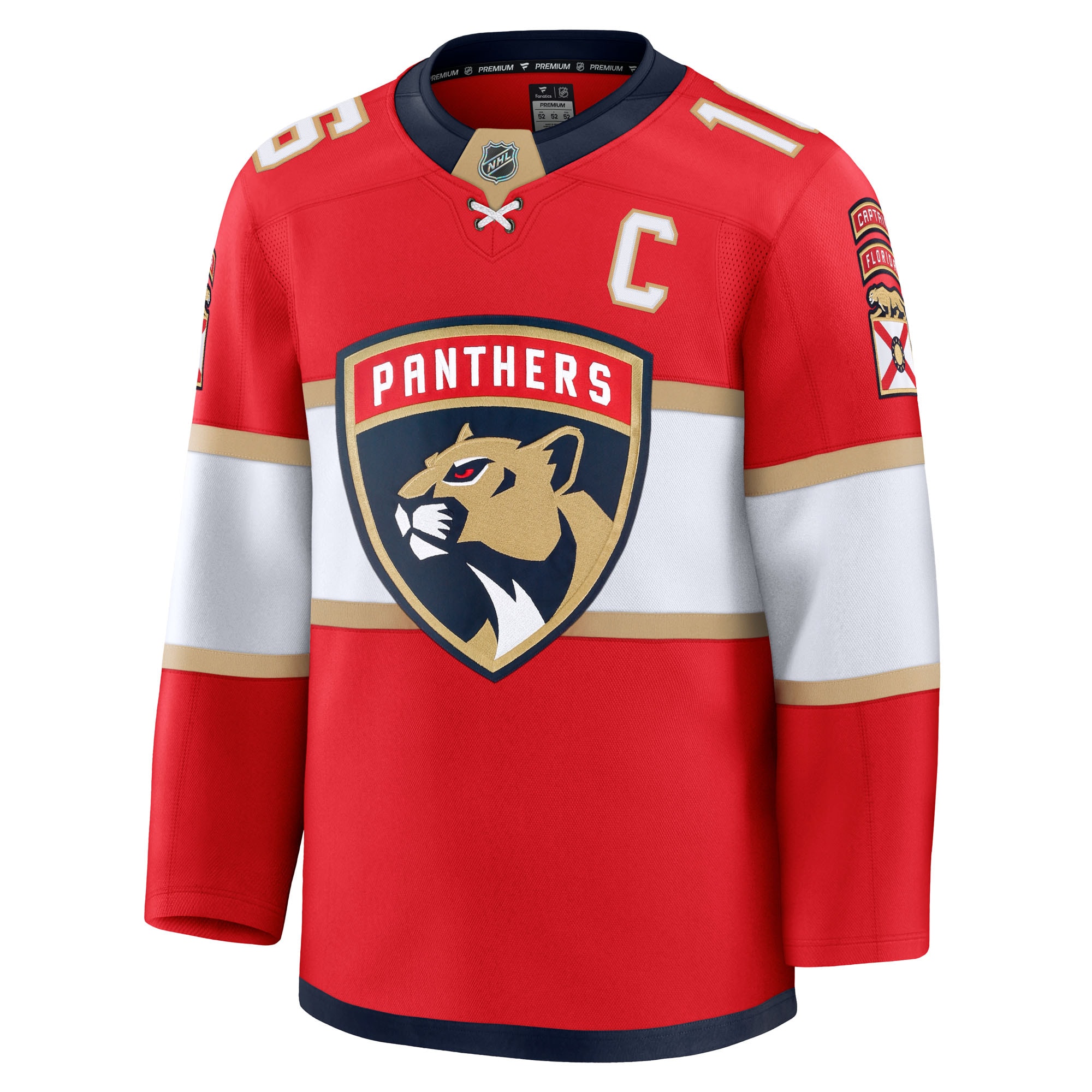 Aleksander Barkov Florida Panthers Fanatics Home Premium Jersey - Red