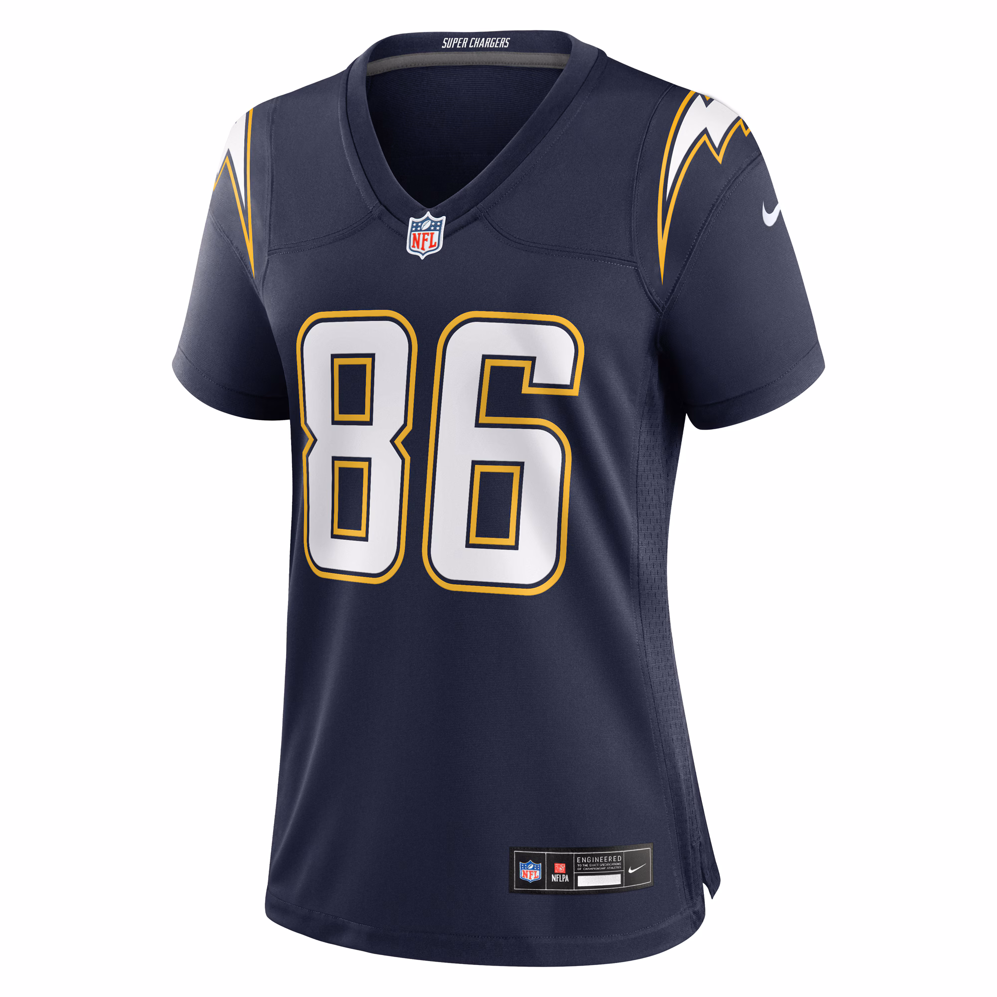 Oronde Gadsden Los Angeles Chargers Nike Women's Alternate 2 Super Chargers Game Jersey -  Navy