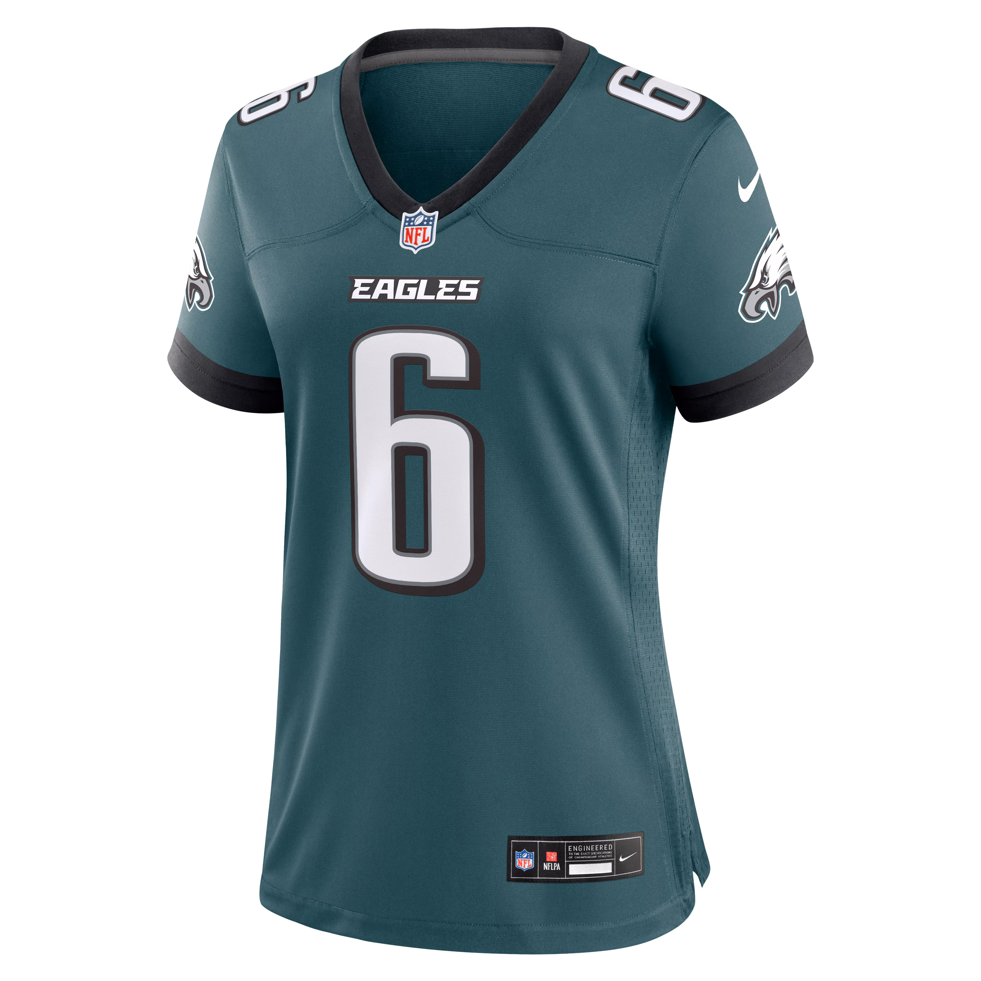 DeVonta Smith Philadelphia Eagles Nike Women's Team Game Jersey -  Midnight Green