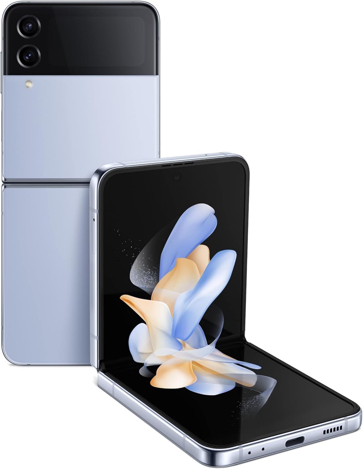 Samsung Galaxy Z Flip 4 5G, US Version, 256GB, Blue - Unlocked (Renewed)
