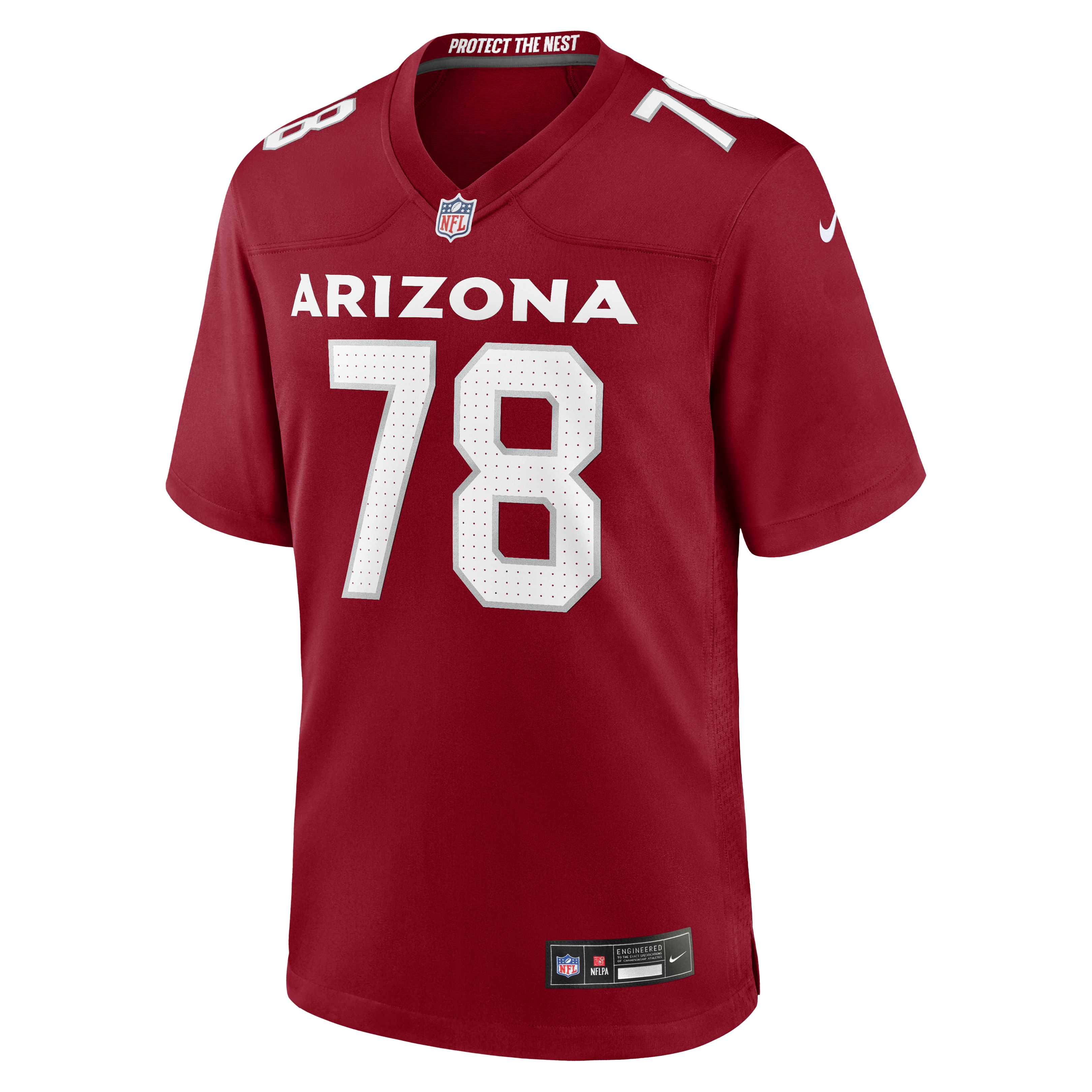 Josh Fryar Arizona Cardinals Nike Team Game Jersey -  Cardinal