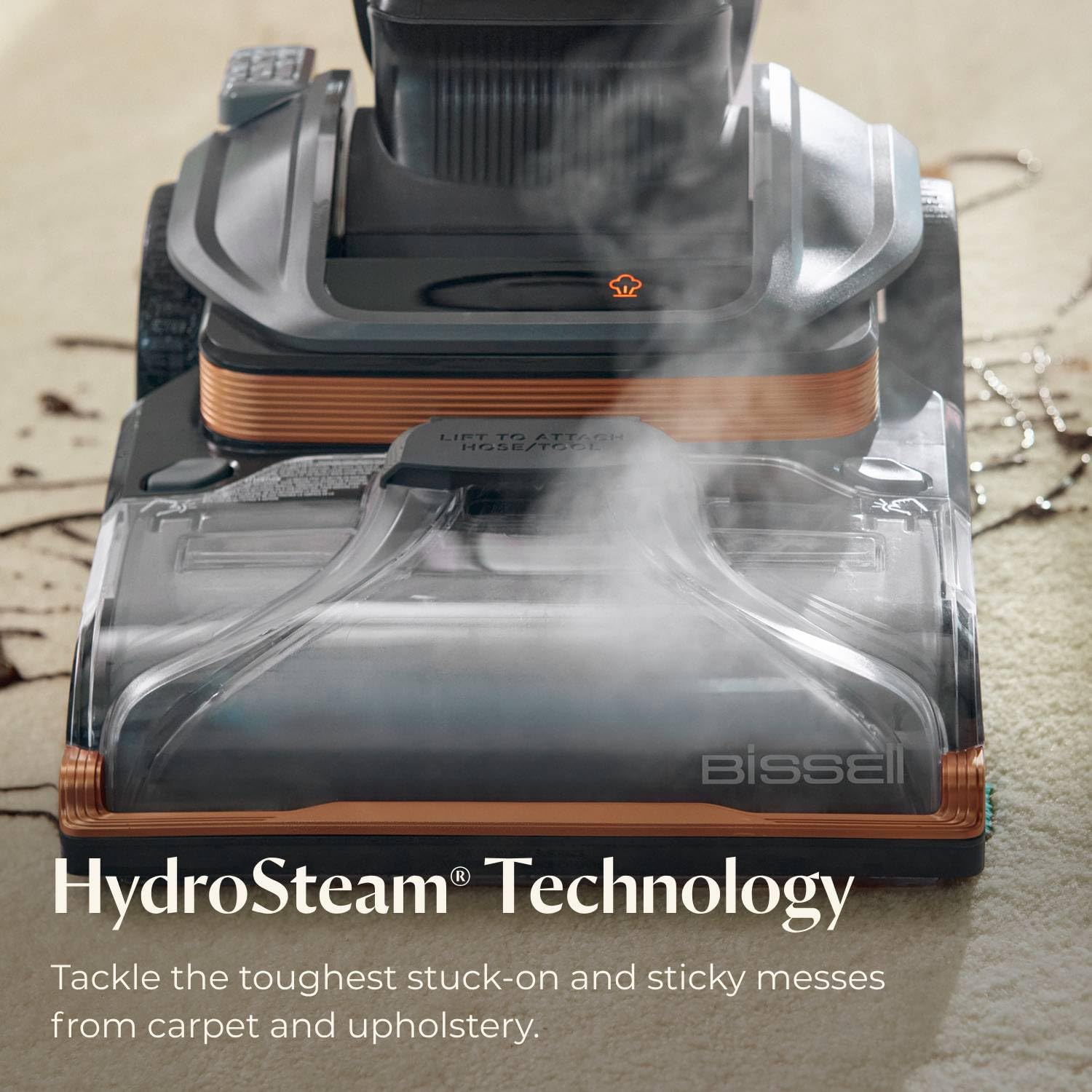 BISSELL Revolution HydroSteam Pet Carpet Cleaner 3432