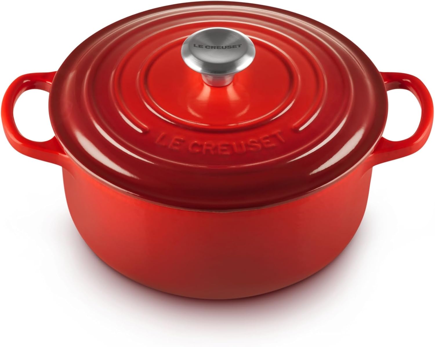Le Creuset Enameled Cast Iron Signature Cookware Set, 5 pc, Cerise