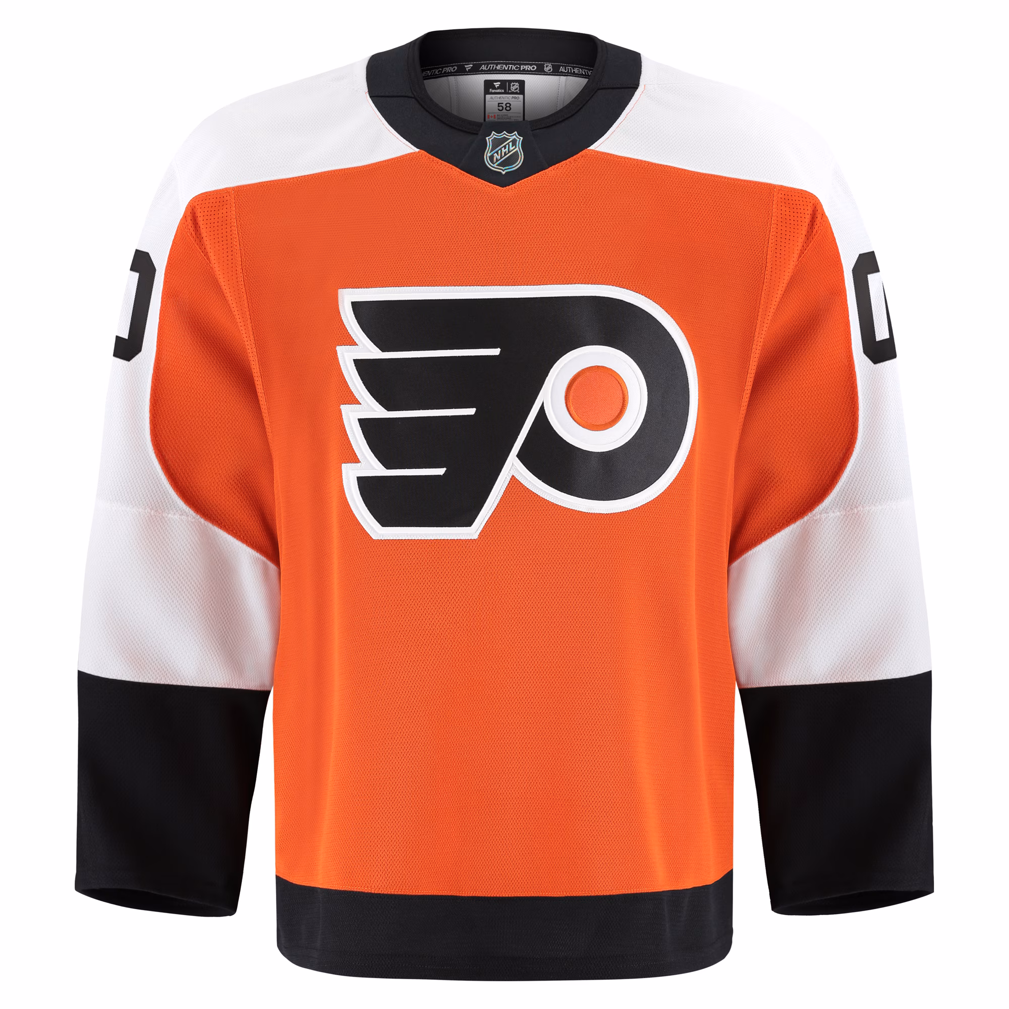 Philadelphia Flyers Fanatics Home Authentic Pro Custom Jersey - Orange