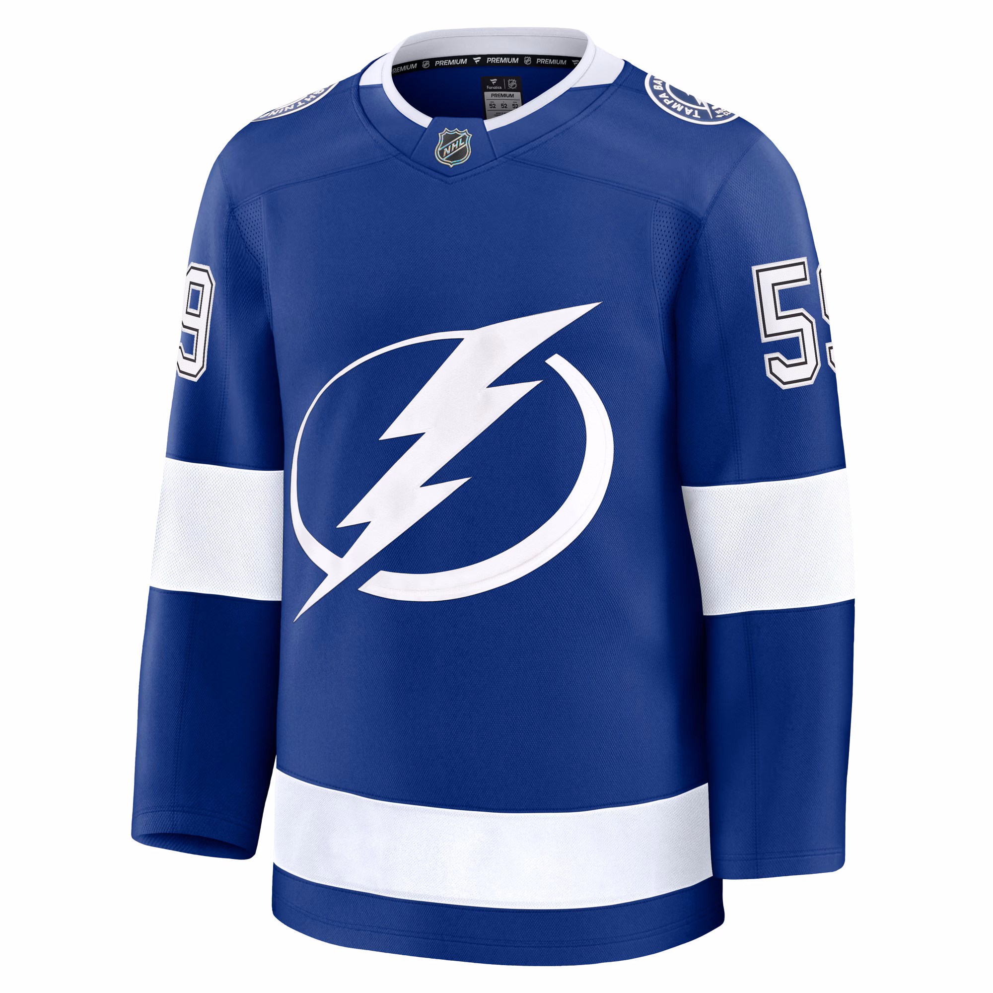 Jake Guentzel Tampa Bay Lightning Fanatics Home Premium Jersey - Blue