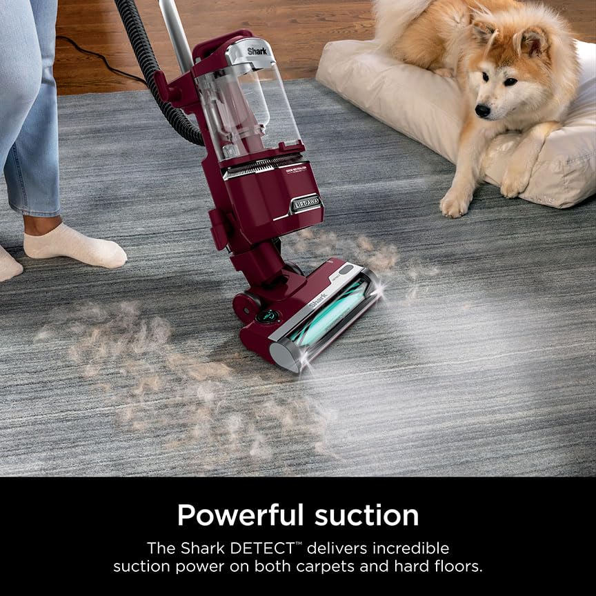 SHARK DETECT Lift-Away Corded Vacuum with Self-Cleaning Brushroll