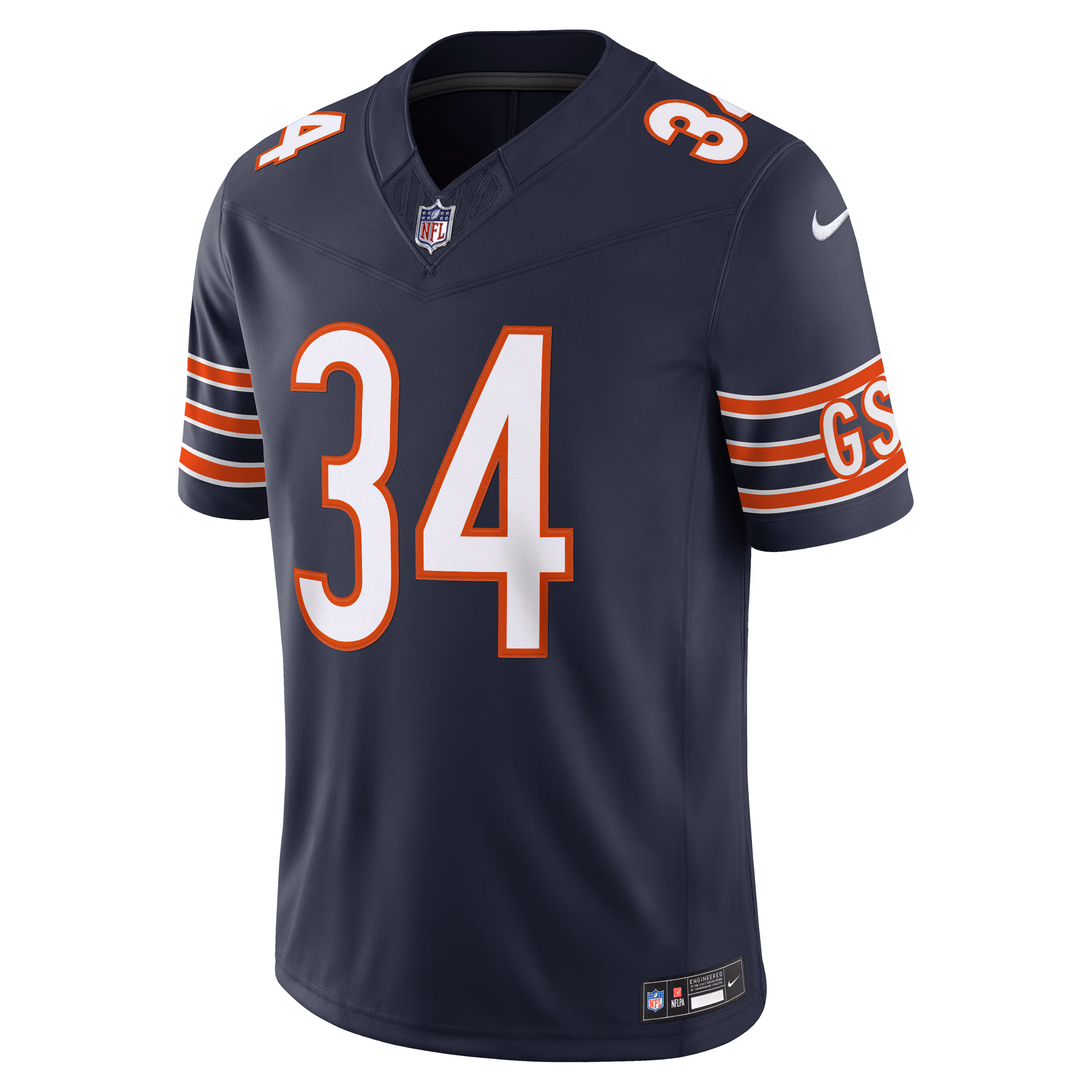 Walter Payton Chicago Bears Nike Vapor F.U.S.E. Stitched Retired Limited Jersey - Navy