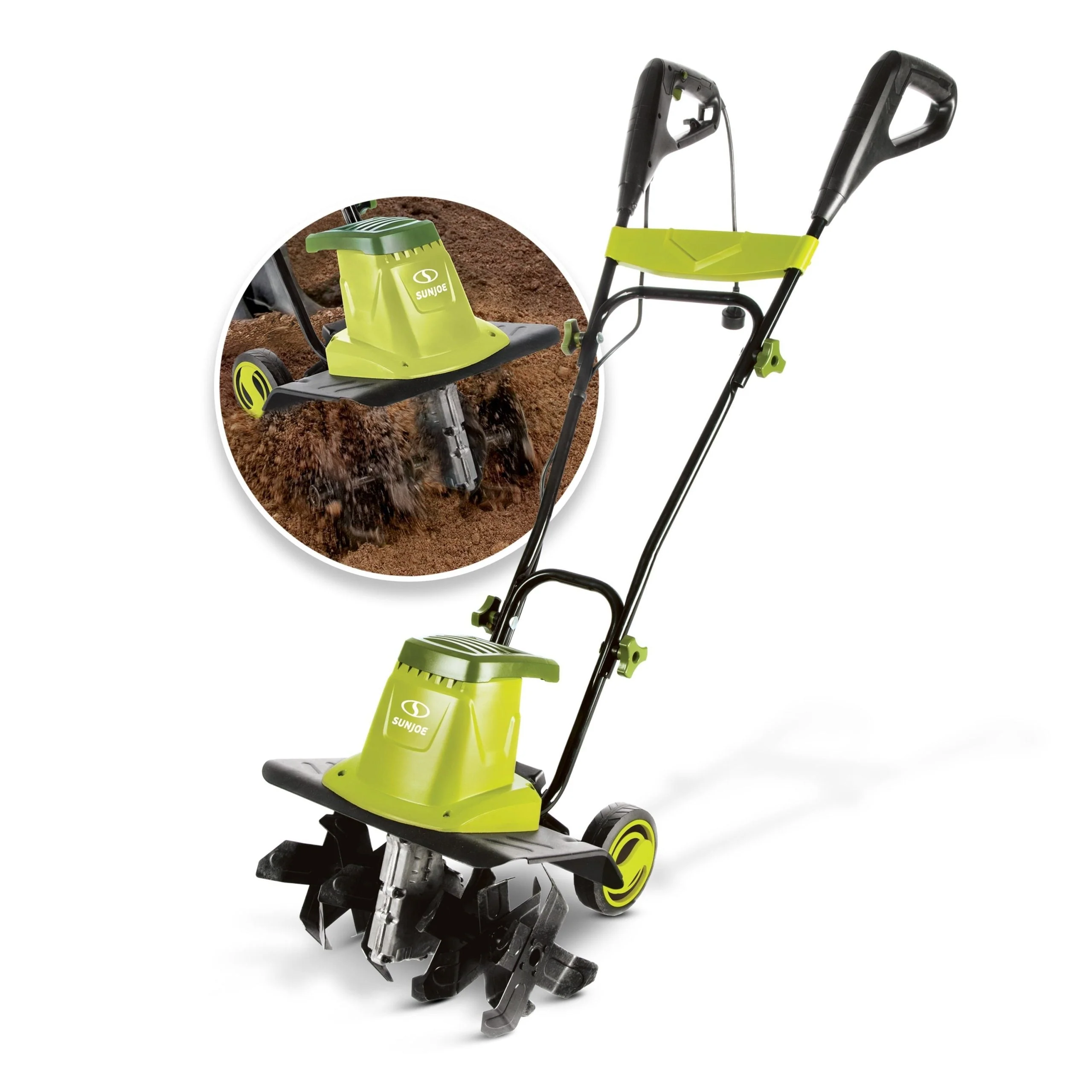 Sun Joe Electric Garden Tiller Cultivator, 16 inch, 13.5 Amp