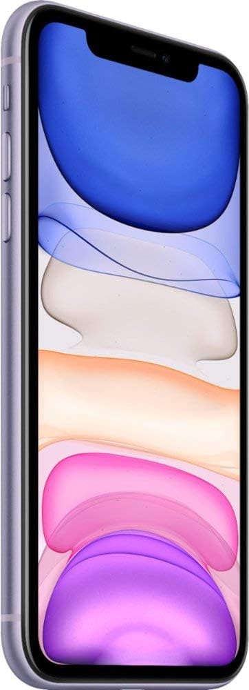 Apple iPhone 11, US Version, 64GB, Purple - T-Mobile (Renewed)