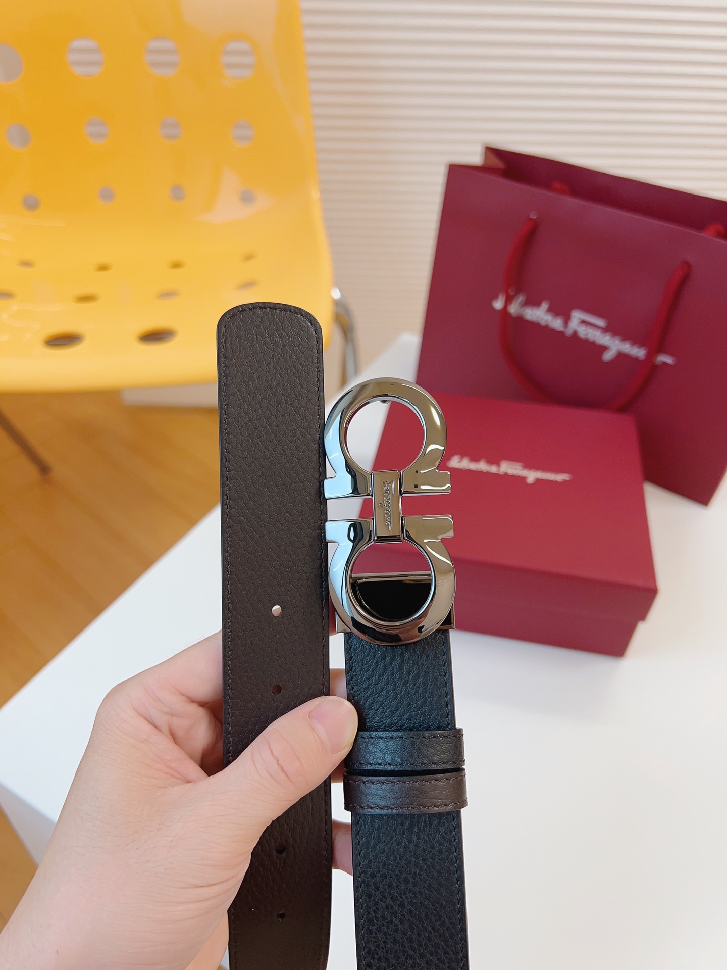 Ferragamo belt-130