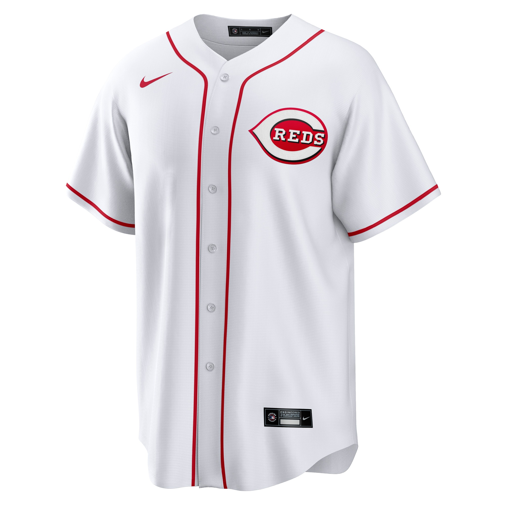 Will Benson Cincinnati Reds Nike Home Replica Jersey - White