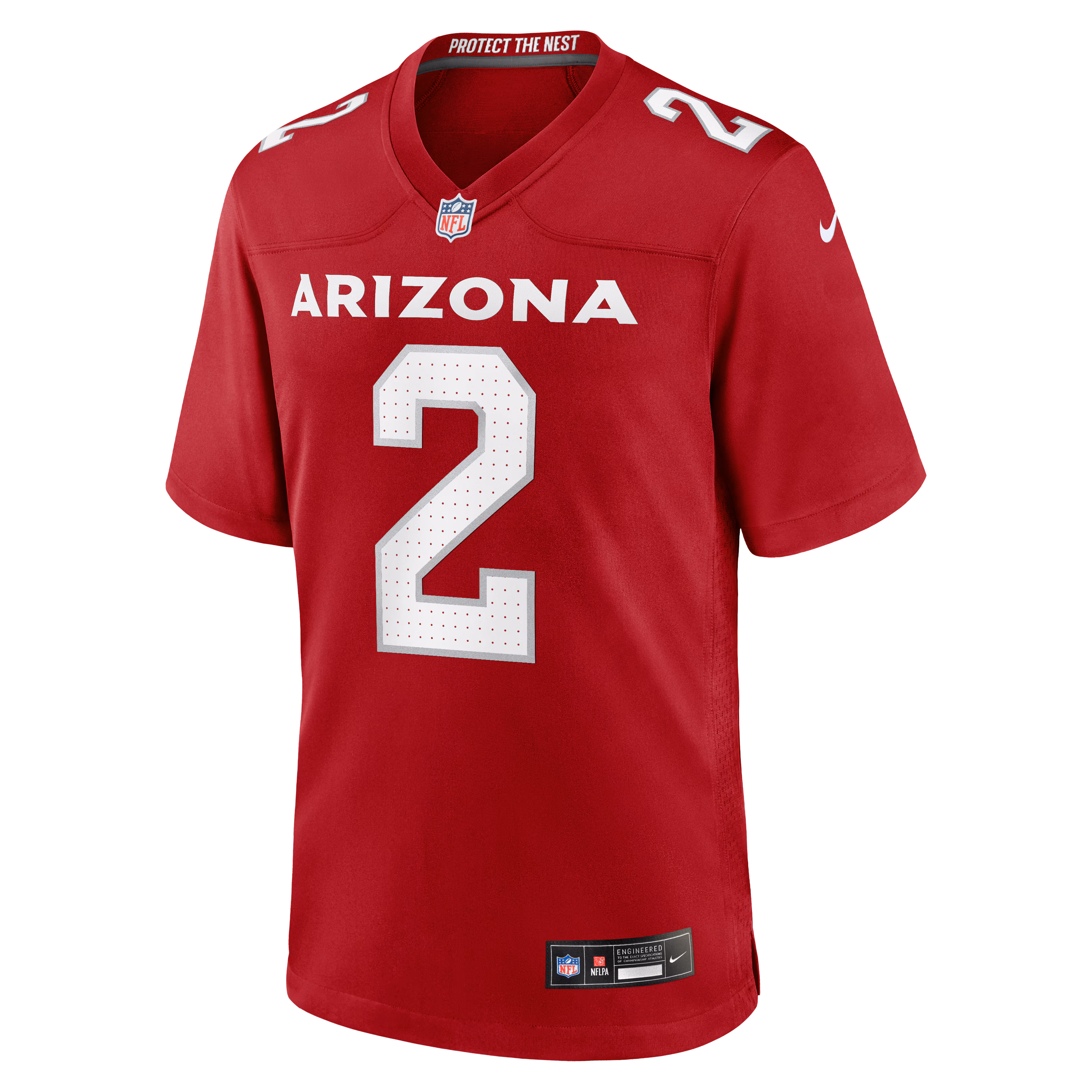 Will Johnson Arizona Cardinals Nike Team Game Jersey -  Cardinal