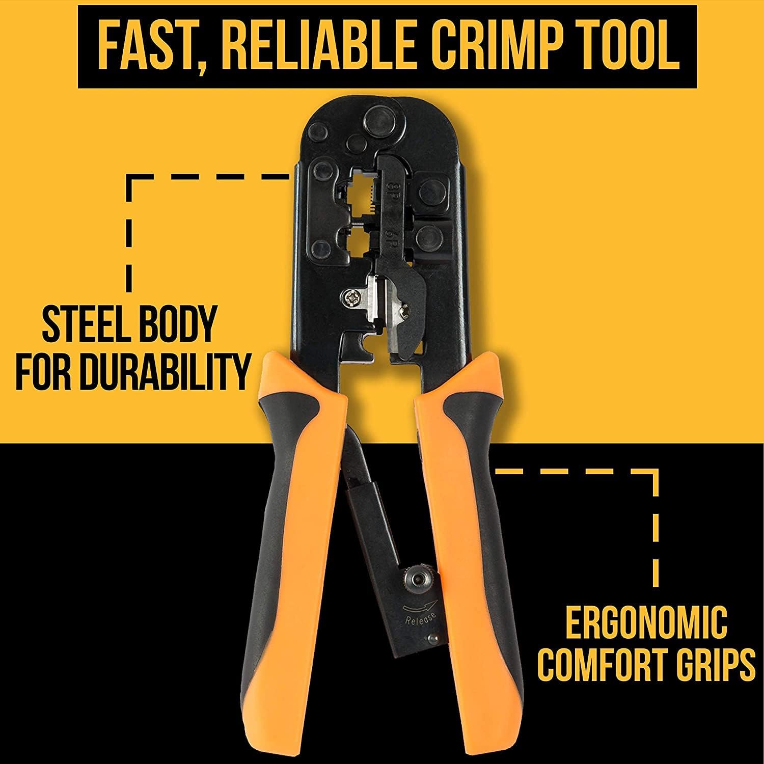 InstallerParts Network Repair Tool Kit 15 In 1 – Electronic Tool Set (6 Pack)