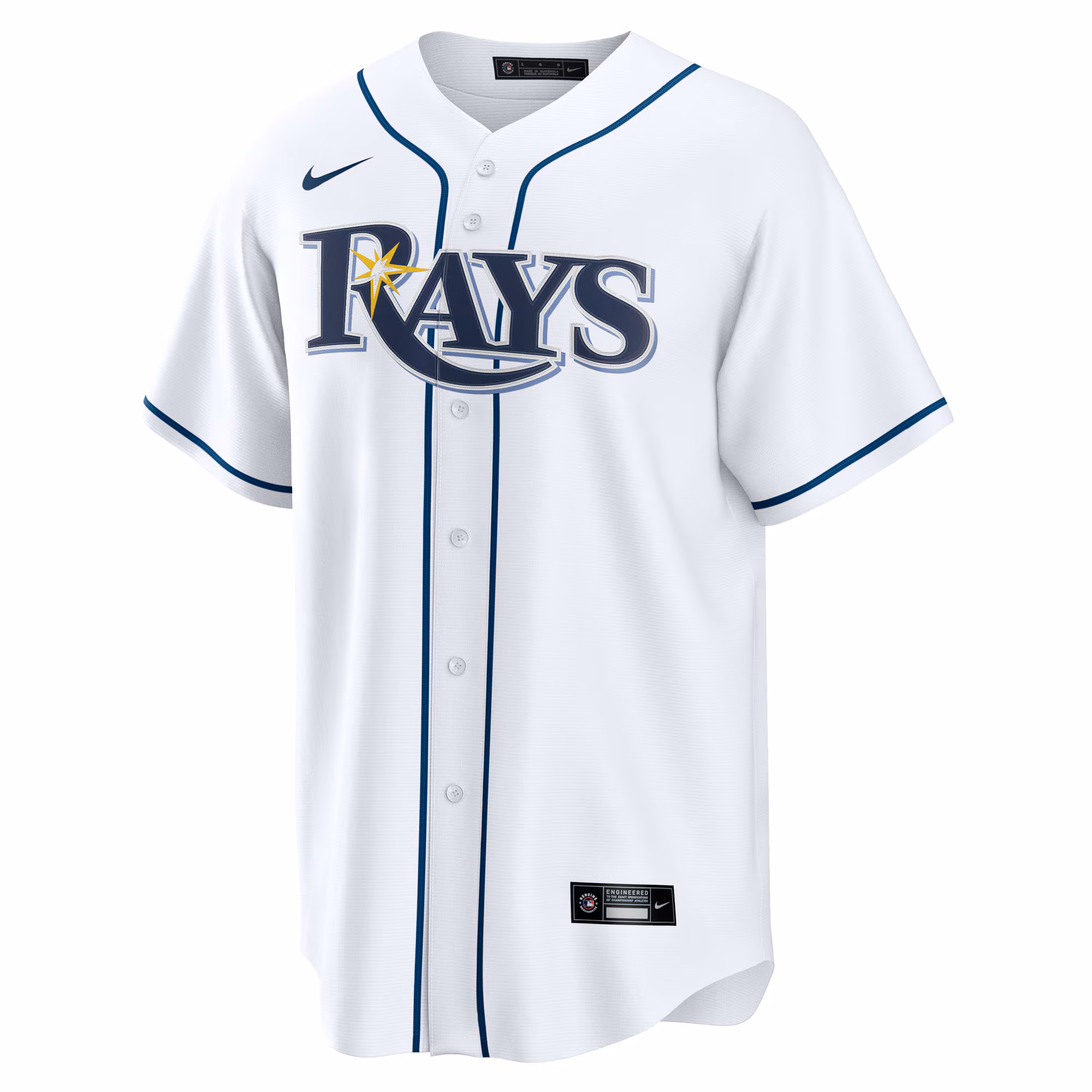 Junior Caminero Tampa Bay Rays Nike Youth Home Replica Jersey - White