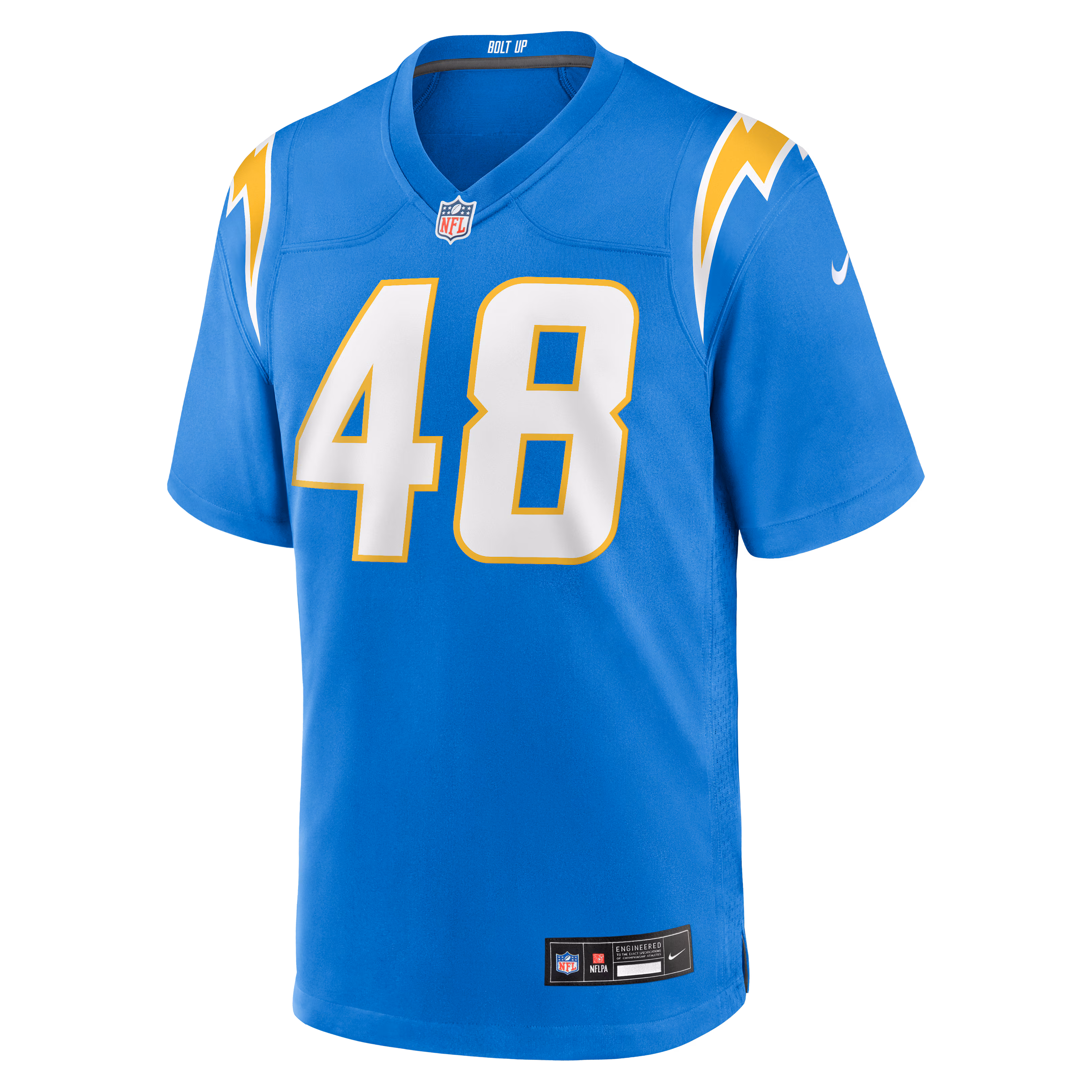 Bud Dupree Los Angeles Chargers Nike Team Game Jersey -  Powder Blue