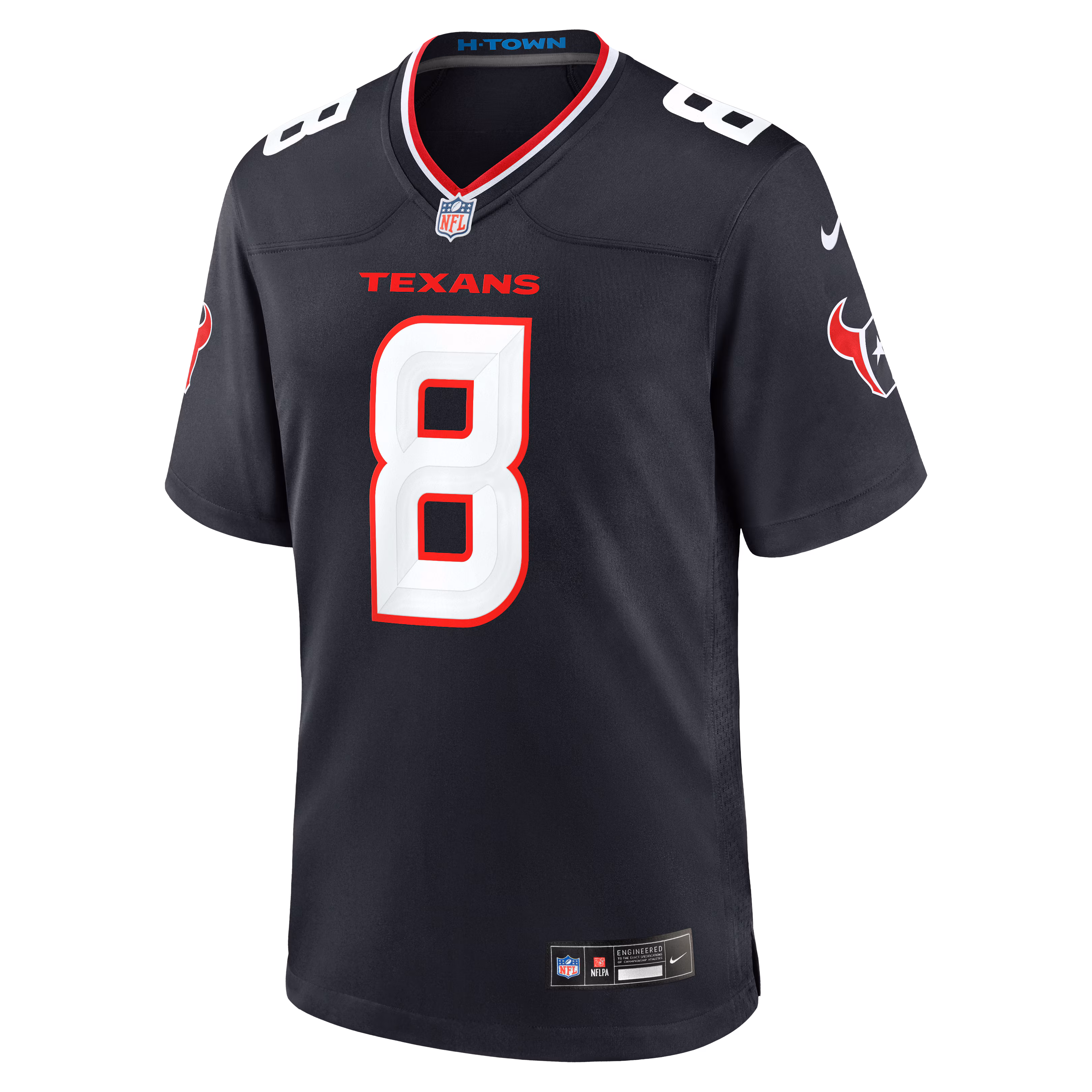 Cade Stover Houston Texans Nike Team Game Jersey -  Navy